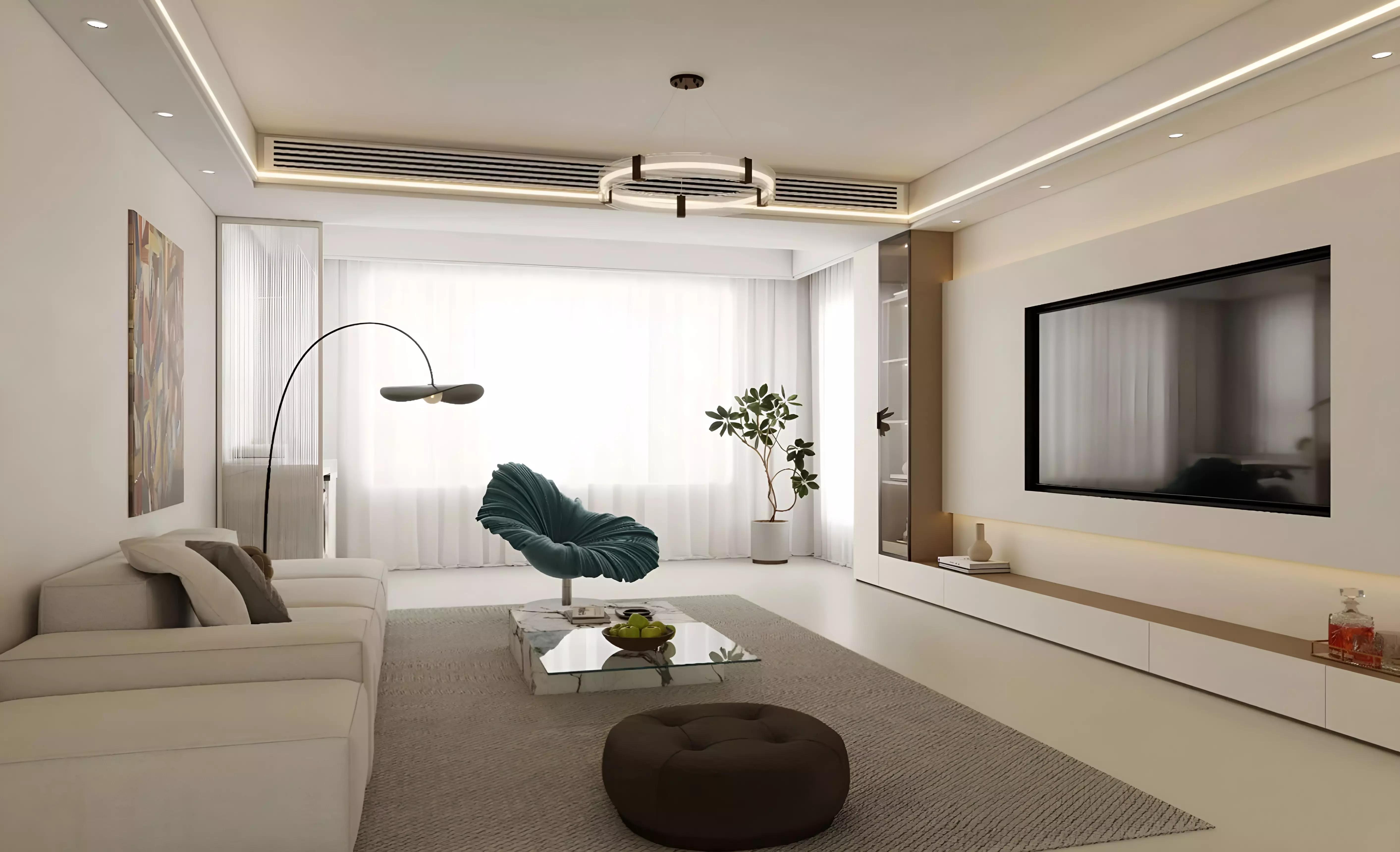Interior amenity space at Sports View Residence, Al Warsan, Dubai