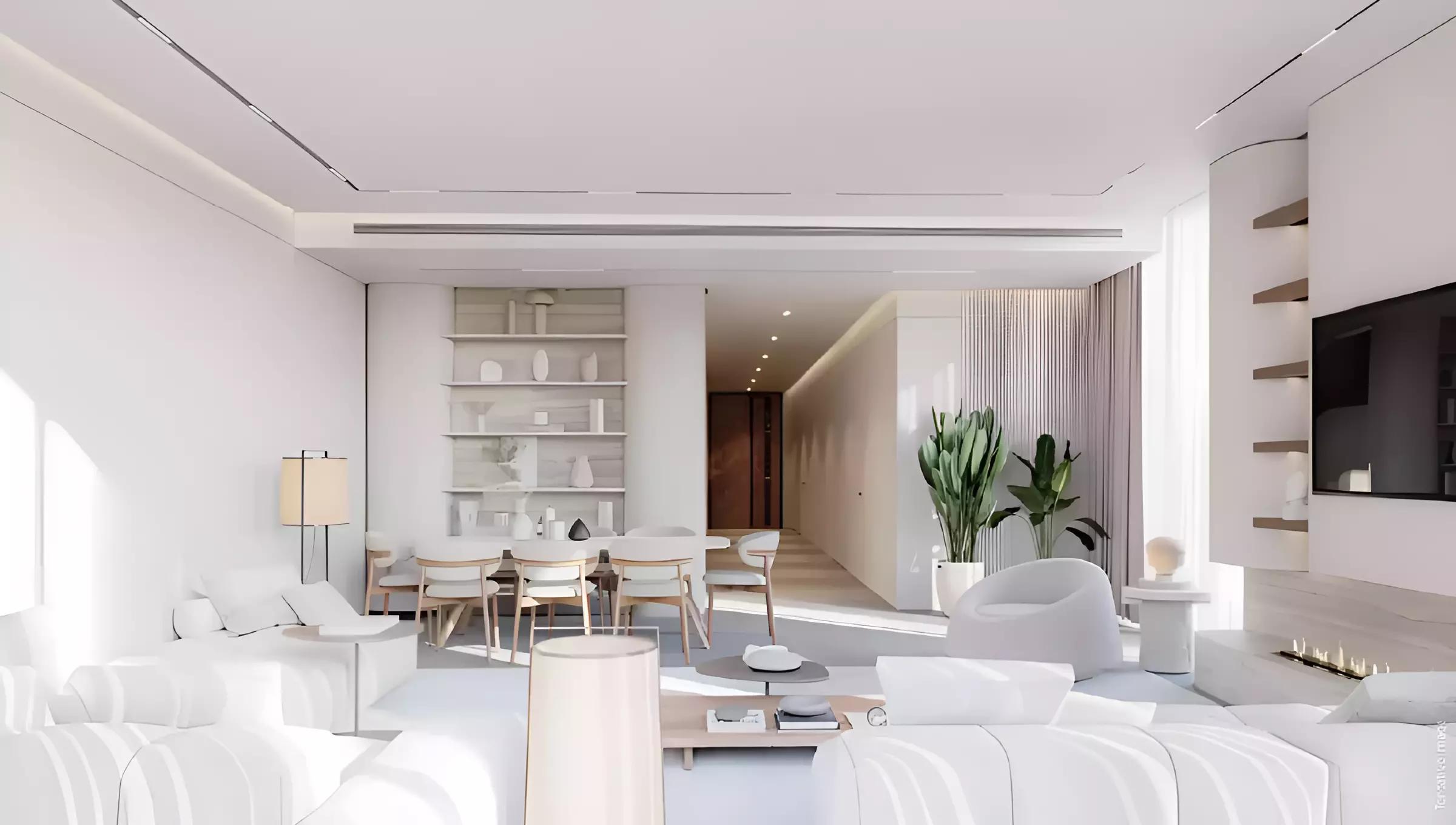 Interior view of a Greygate Residences apartment, JVC, Dubai