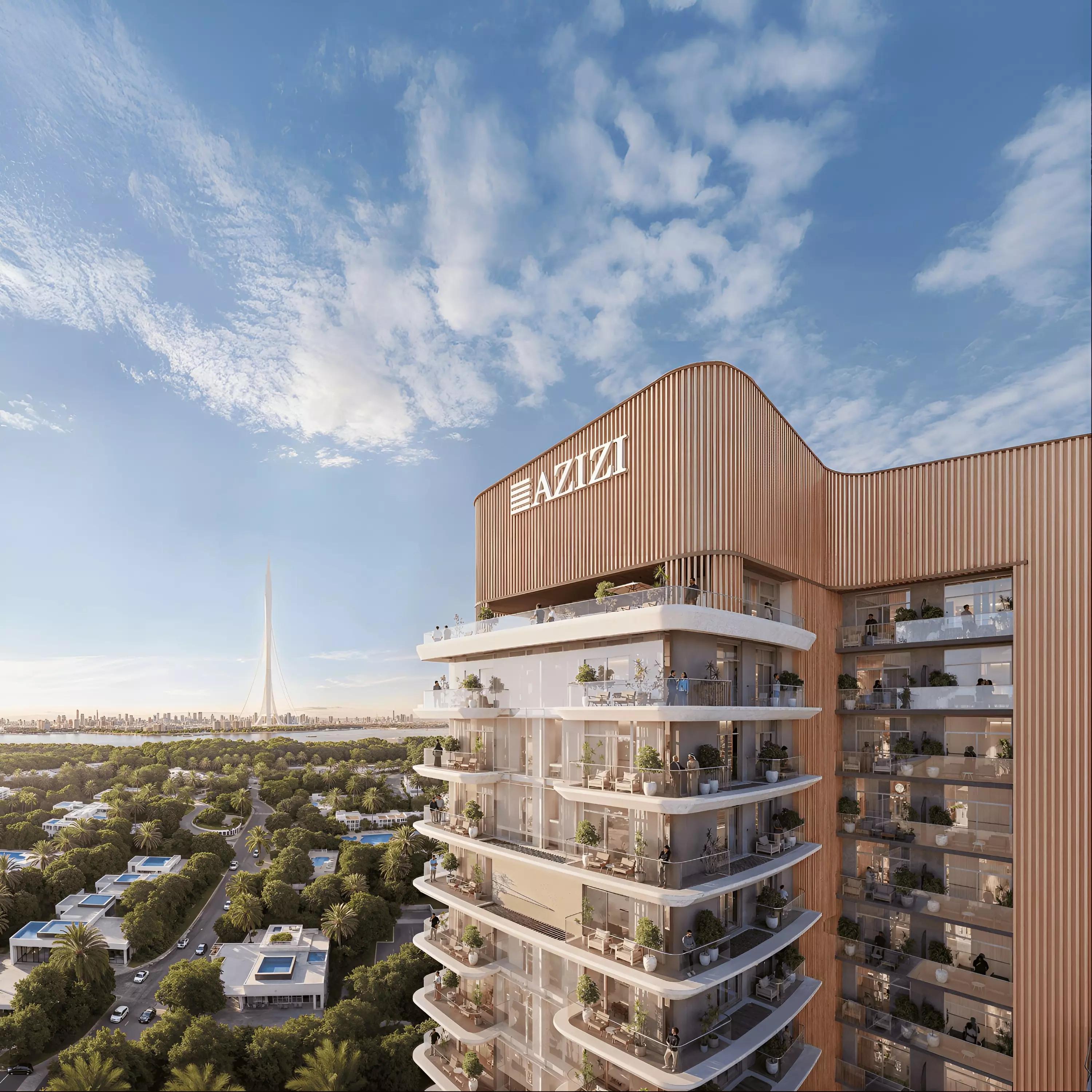 Azizi David indoor swimming pool amenity