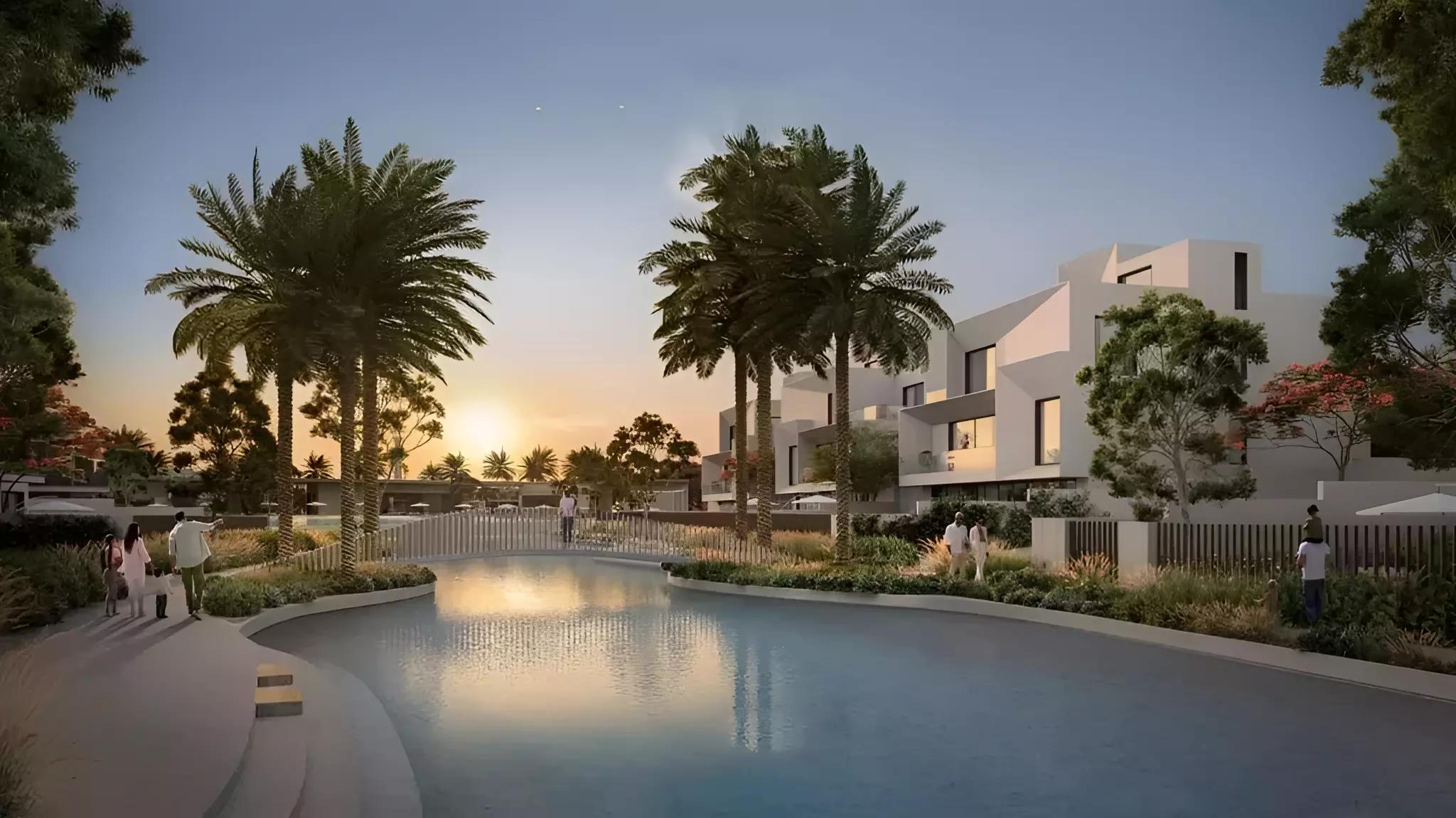Lavita villa bedroom interior, The Oasis by Emaar, Dubai