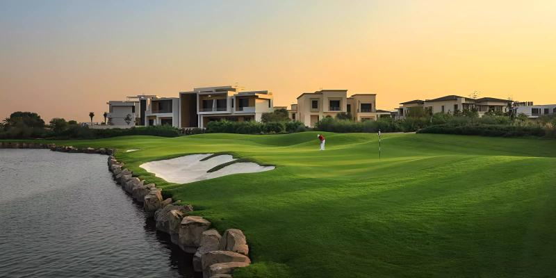 Golf Grand apartment building exterior, Dubai Hills Estate, Dubai