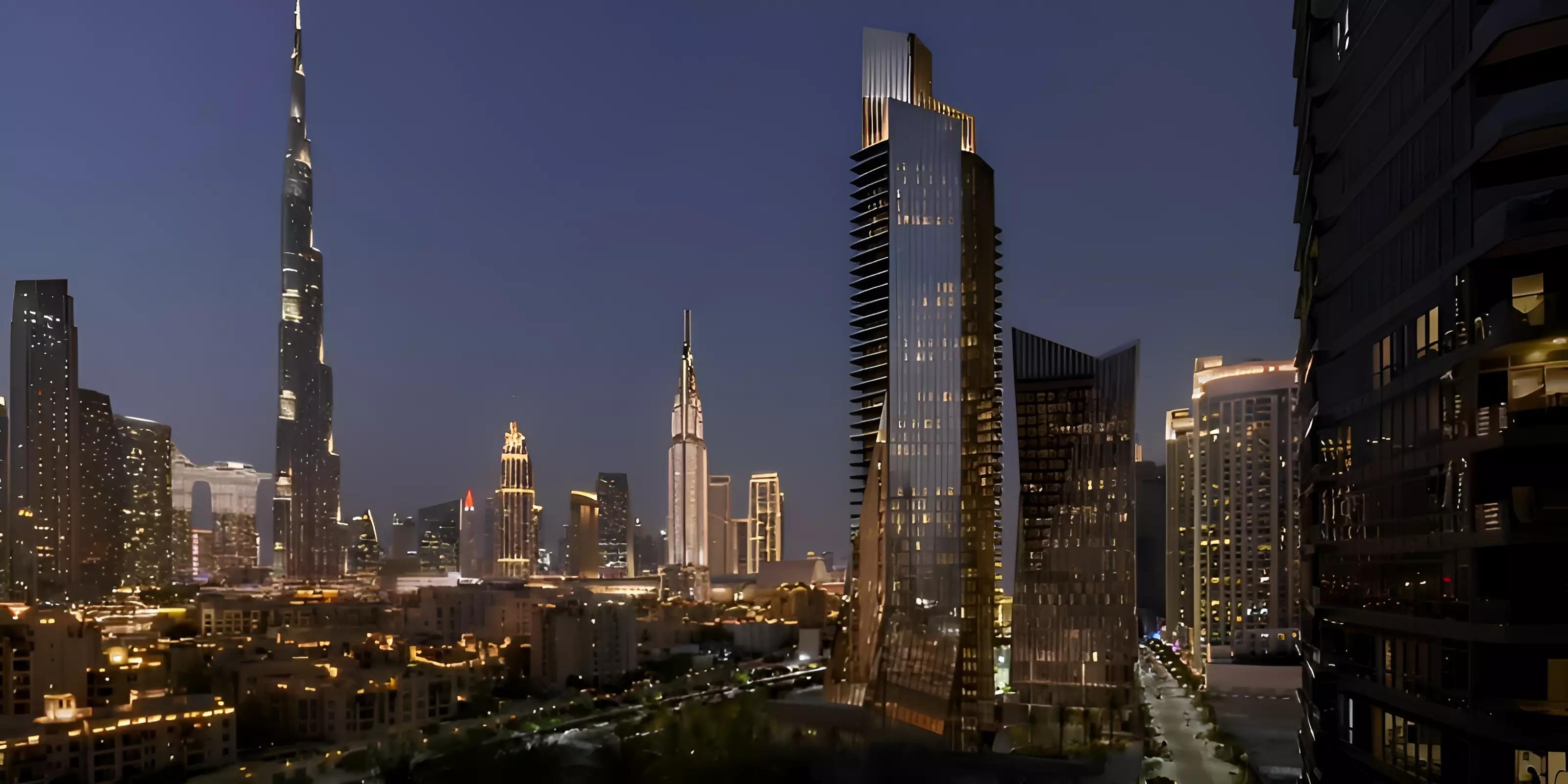 Baccarat Hotel & Residences residential interior detail, Downtown Dubai