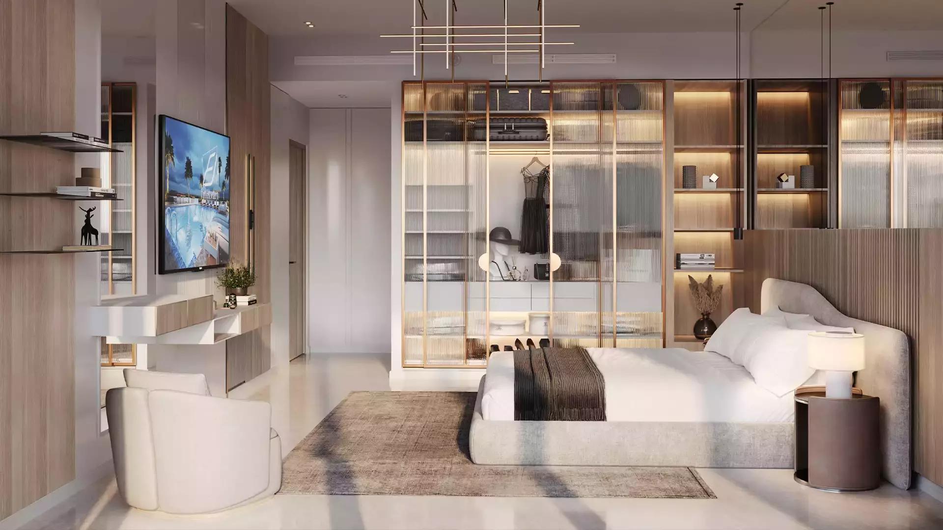Interior apartment view at Binghatti Galaxy, Jumeirah Village Circle