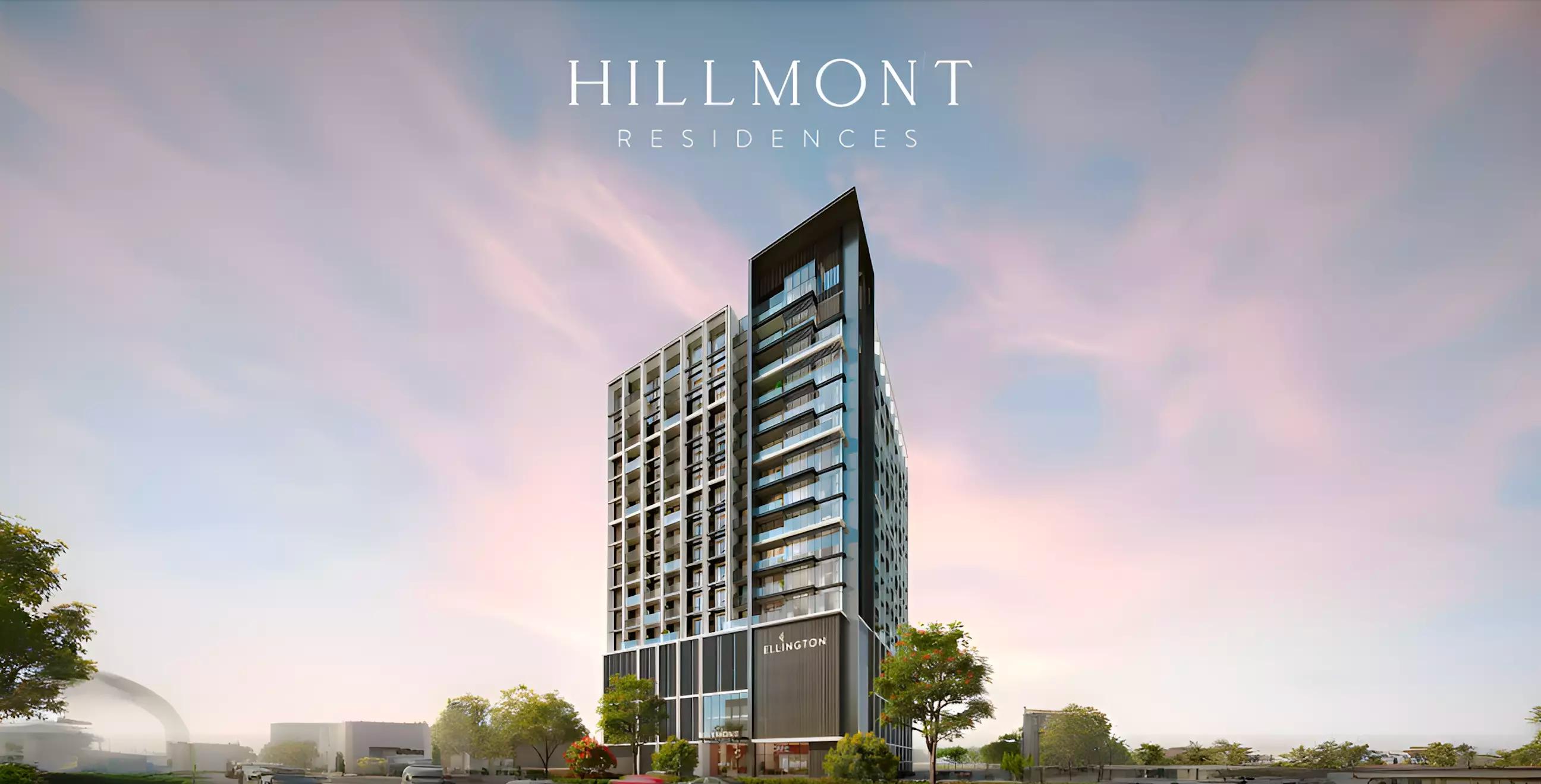 Hillmont Residences building elevation, JVC, Dubai