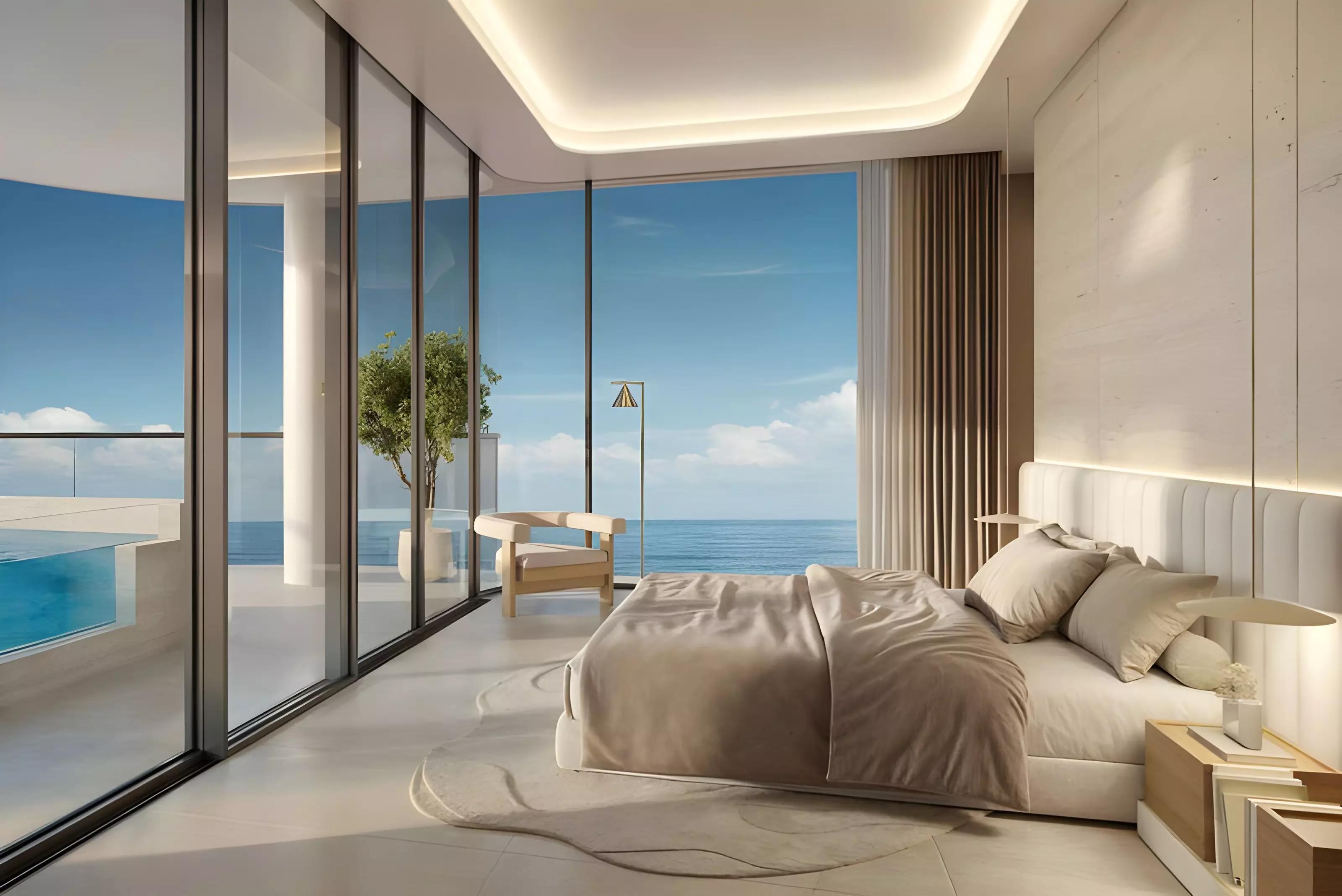 Esme Beach Residences indoor swimming pool amenity, Dubai Islands
