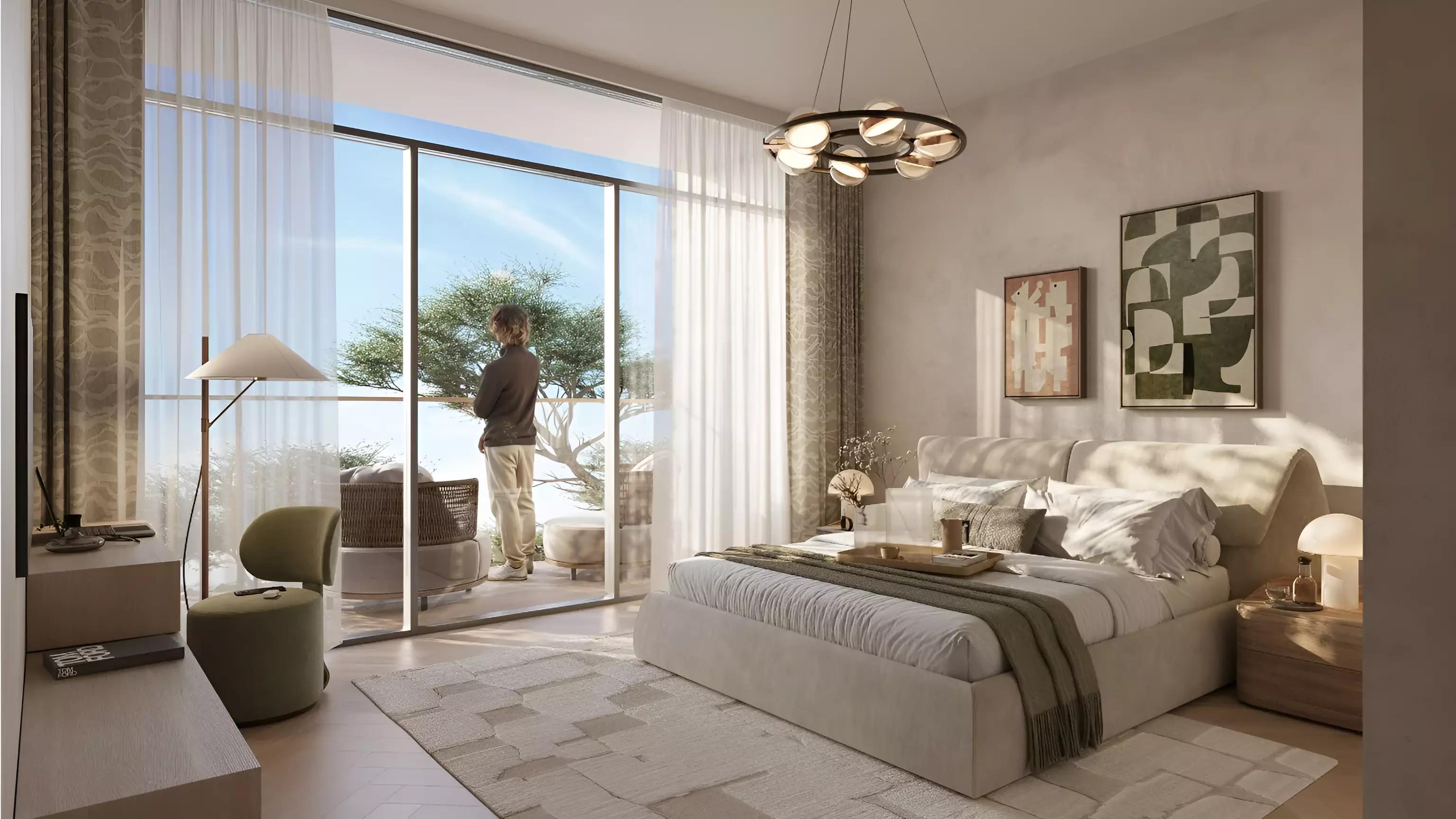Bahria Town Dubai apartment interior living space render