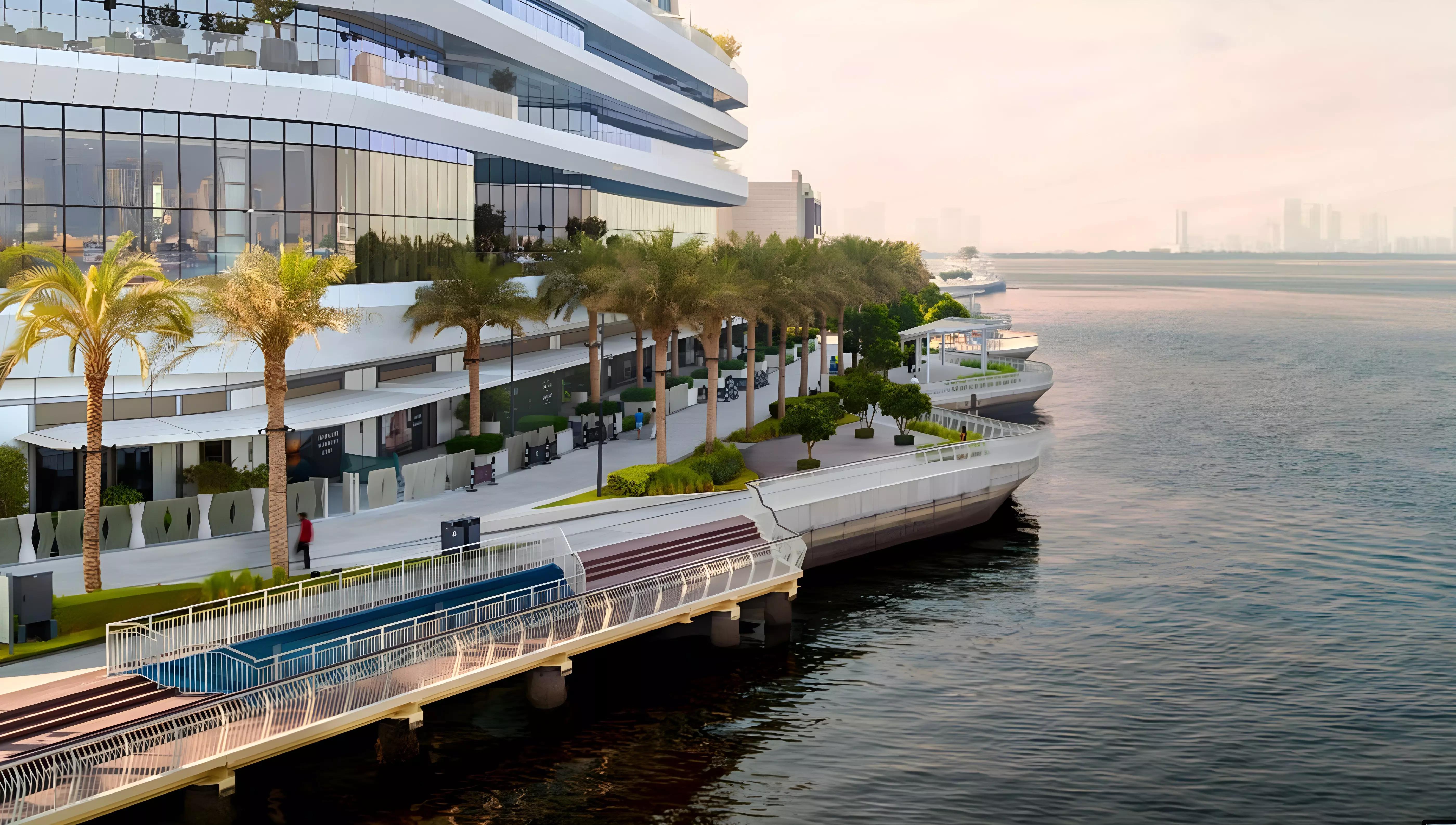 Creek Haven residential tower exterior at Dubai Creek Harbour, Emaar