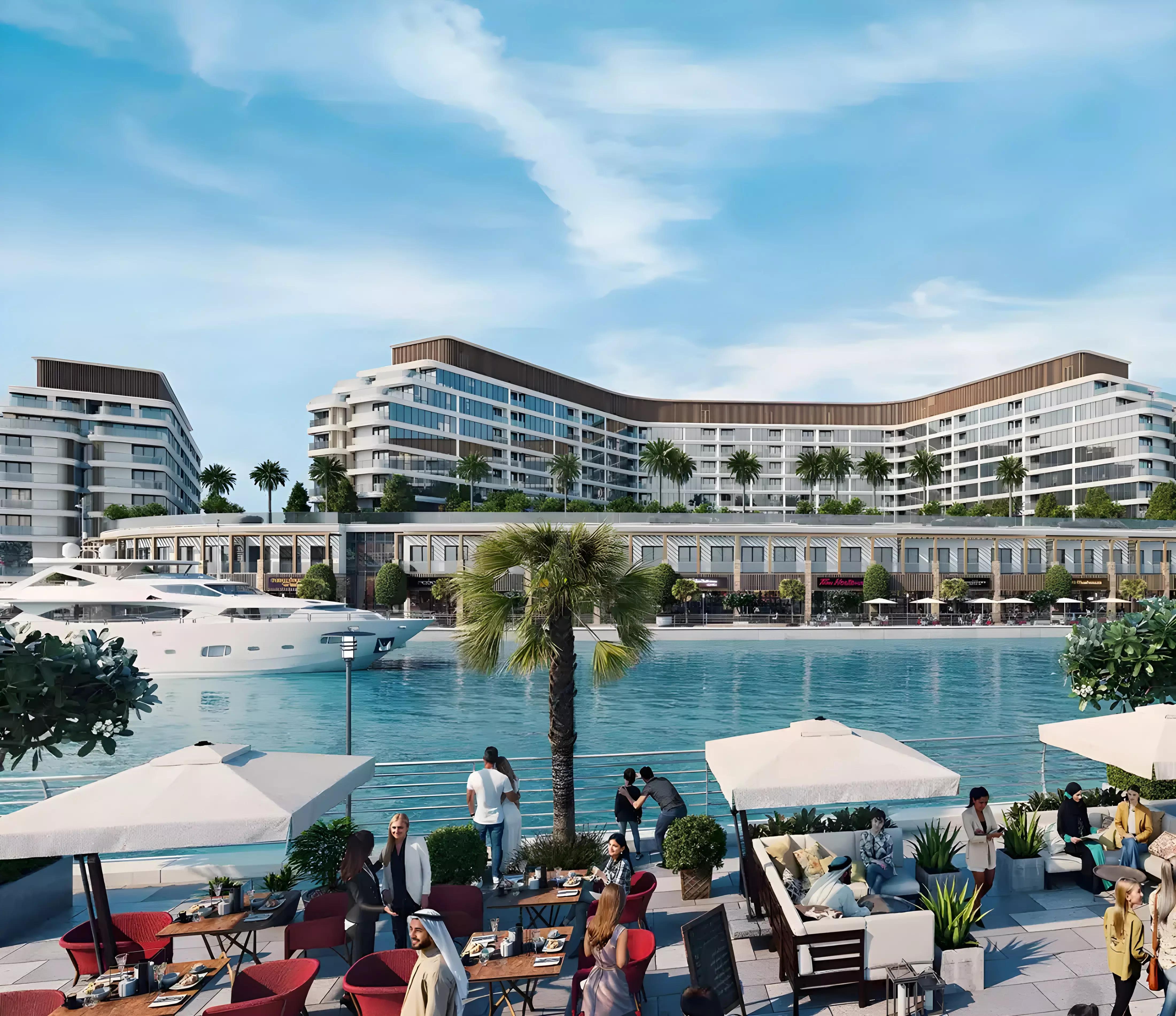 Master plan layout of V1VID Residence within District 1, Jumeirah Village Triangle