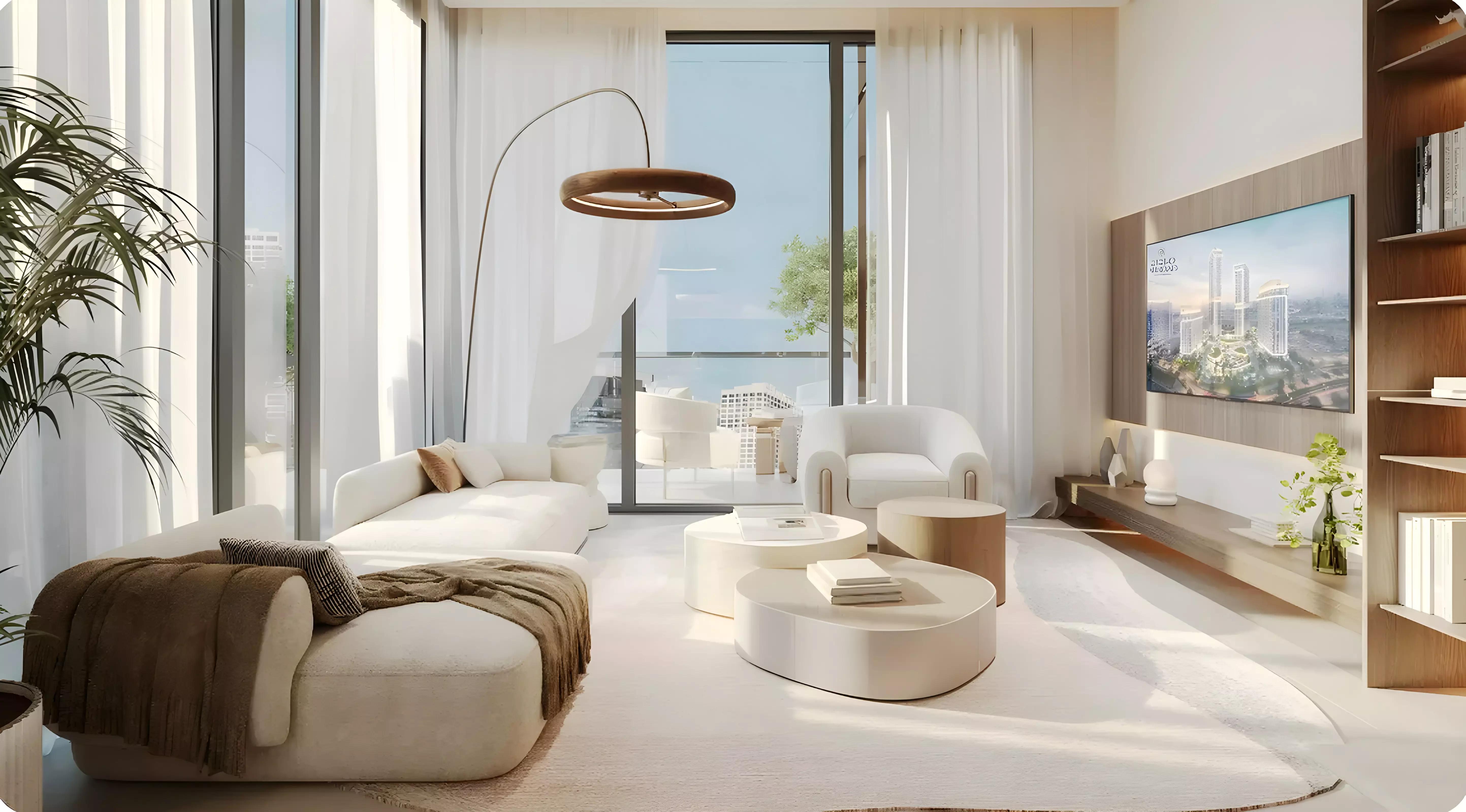 Building elevation of Mirdad 2 apartments, Motor City, Dubai