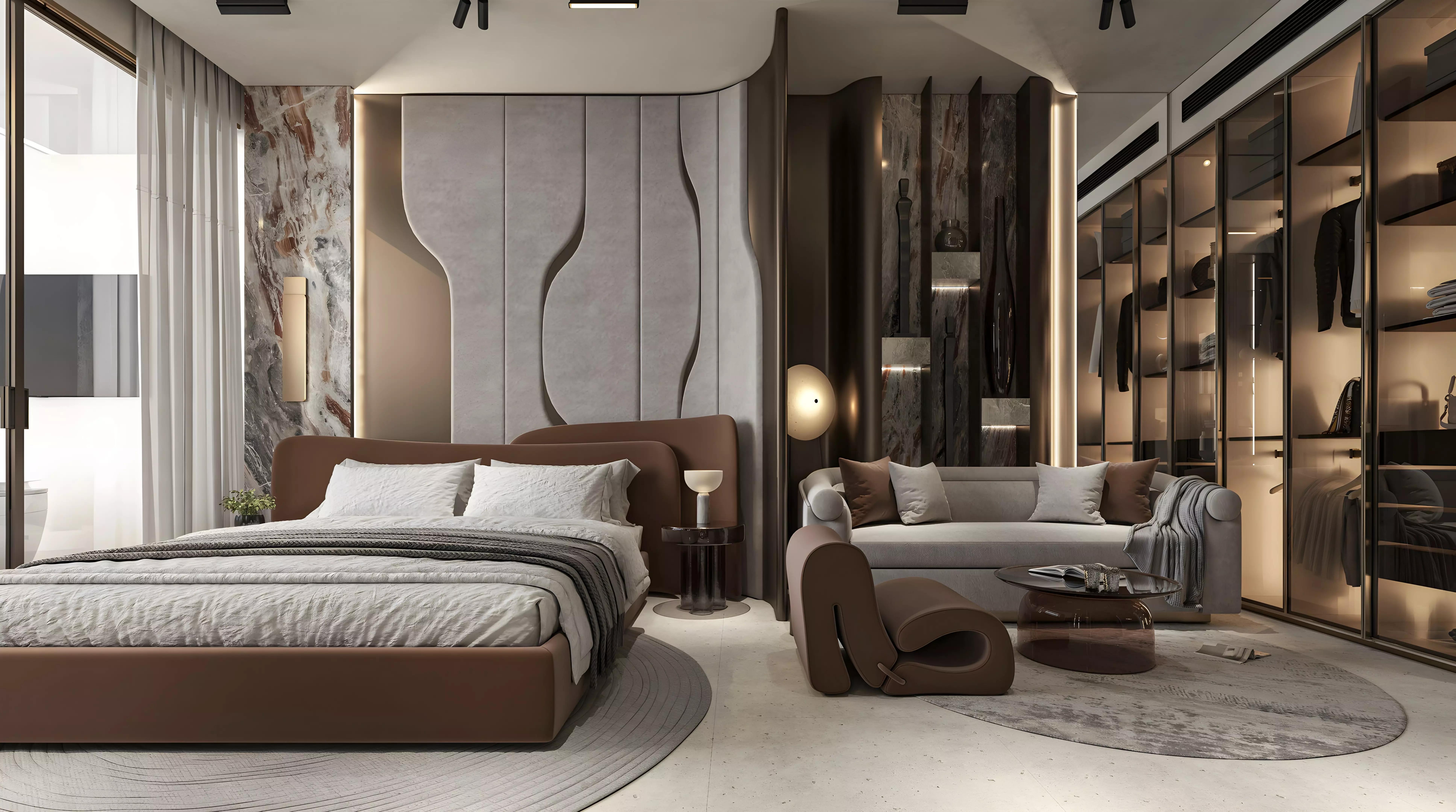 Peace Avenue interior apartment view, Downtown Jebel Ali, Dubai