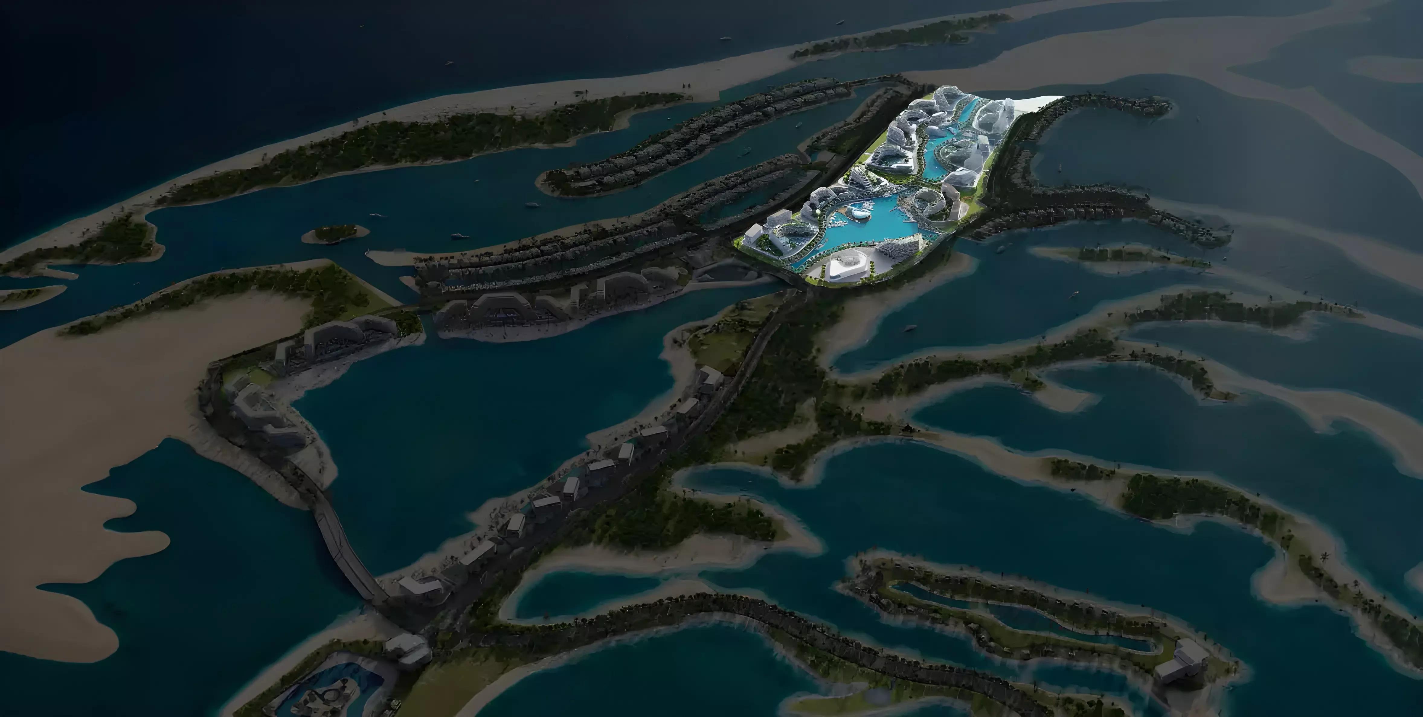 Exterior view of V1VID Residence tower facade in Jumeirah Village Triangle, Dubai