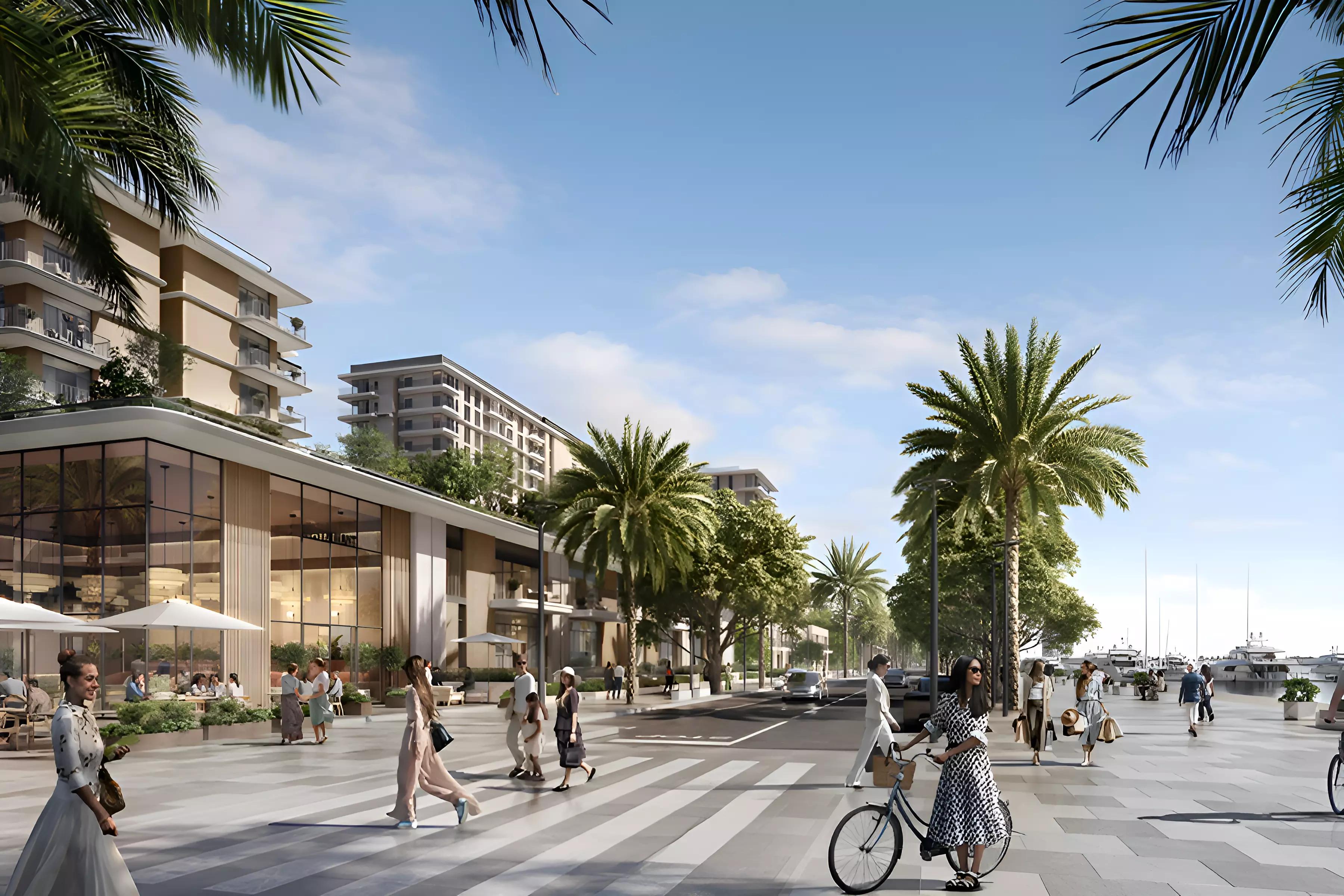 Pier Point Phase 2 marina and waterfront view, Mina Rashid, Dubai