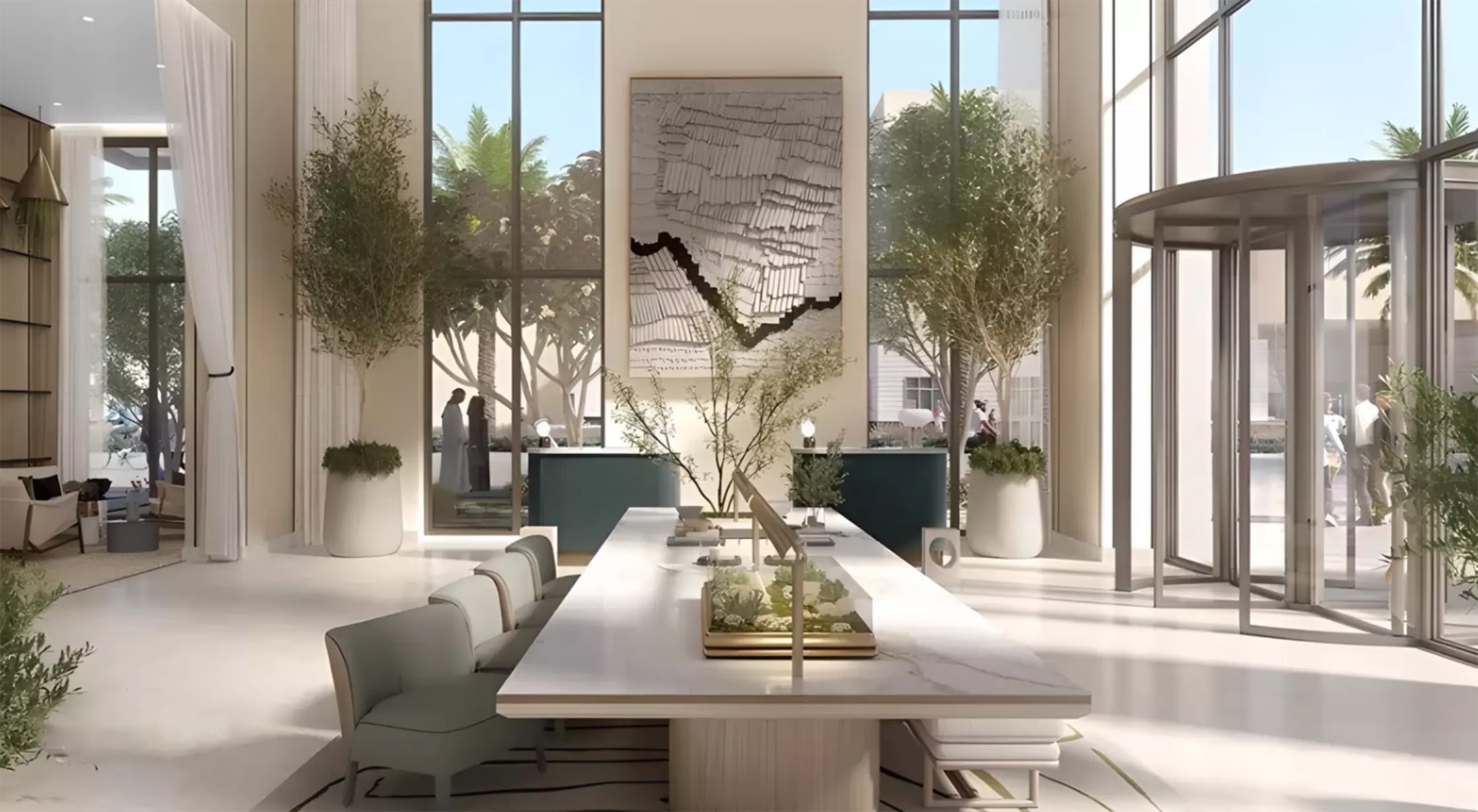Vida Residences DHE amenity deck and landscaped grounds