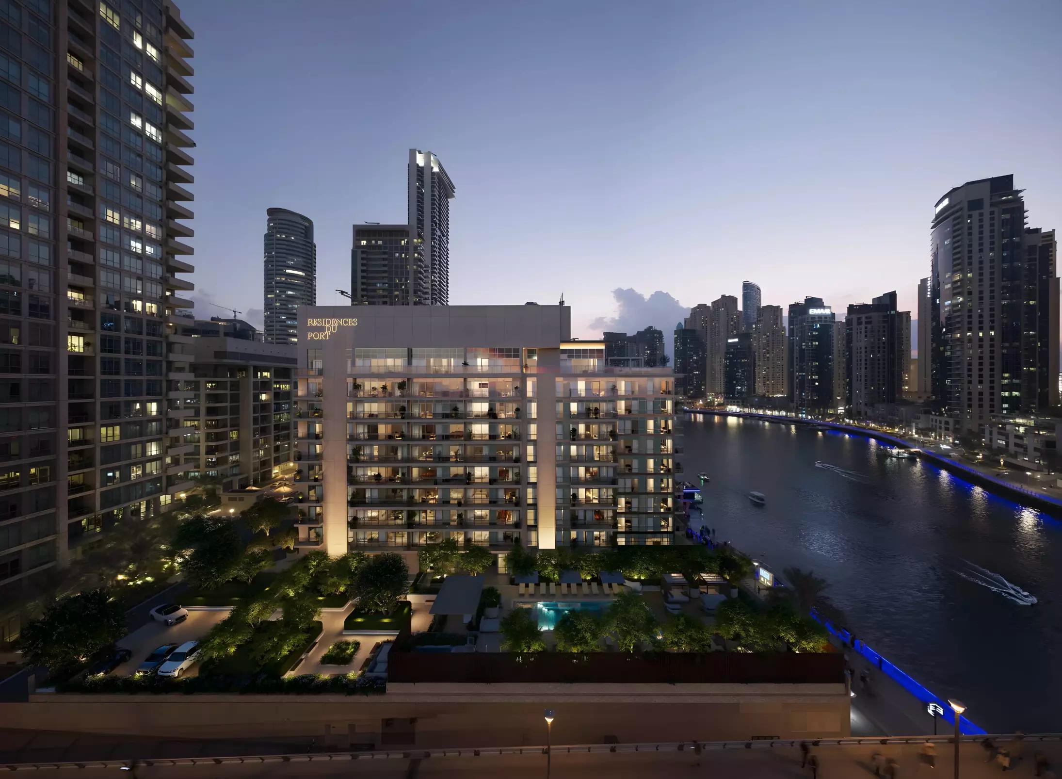 Residences Du Port indoor swimming pool amenity, Dubai Marina