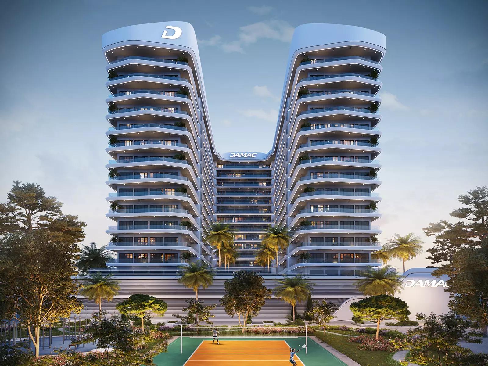 Address Grand Downtown exterior tower view, Downtown Dubai