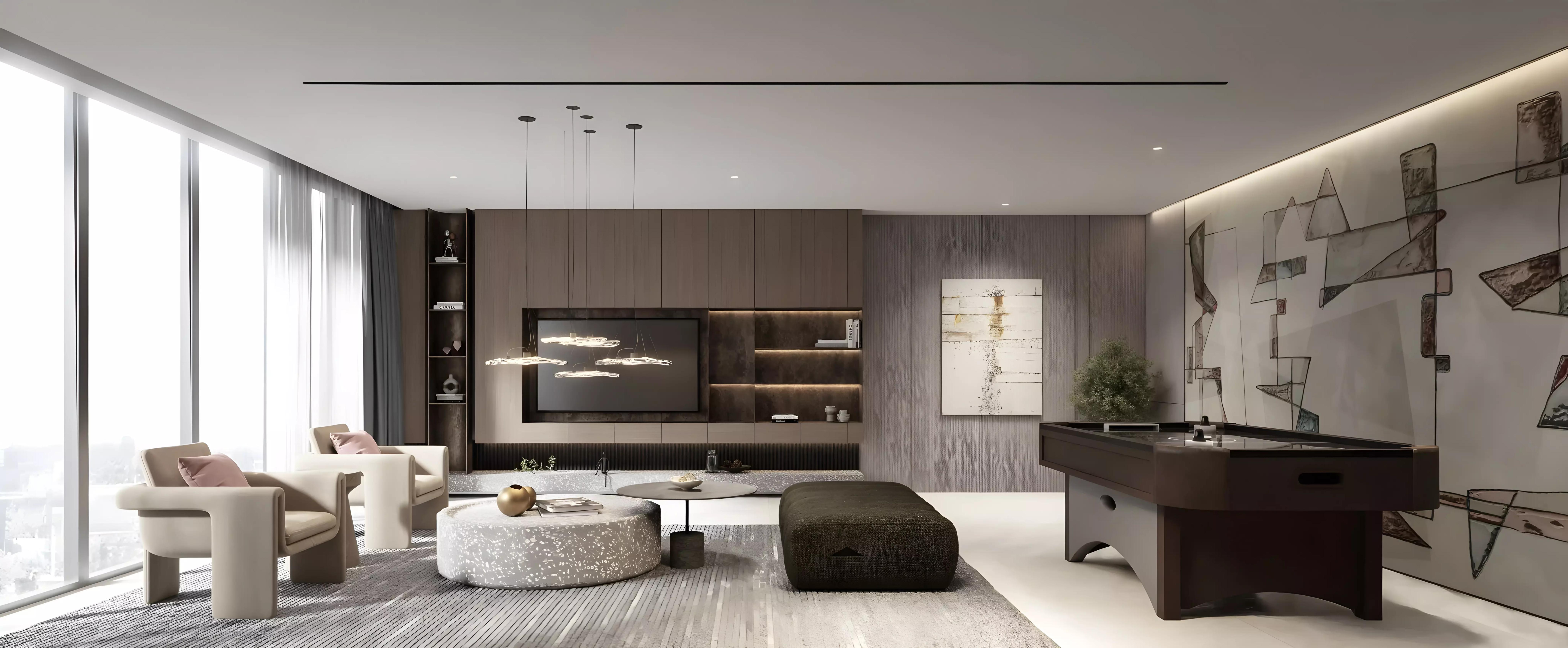 Bellavion Residences landscaped gardens and outdoor space, Wasl Gate, Dubai