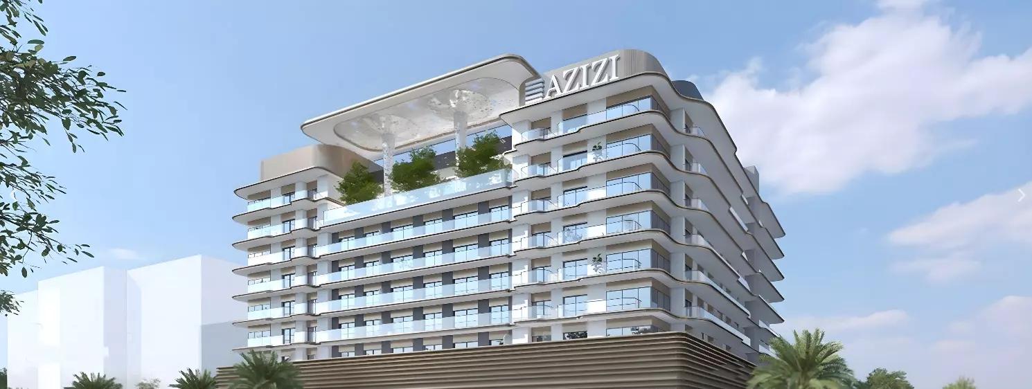 Azizi Jewel exterior building facade, Al Furjan, Dubai