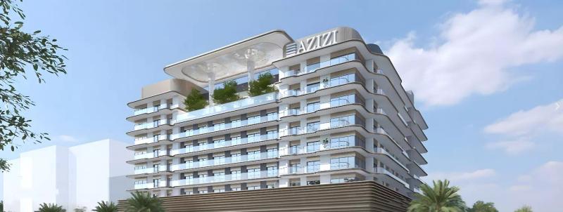 Azizi Jewel exterior building facade, Al Furjan, Dubai