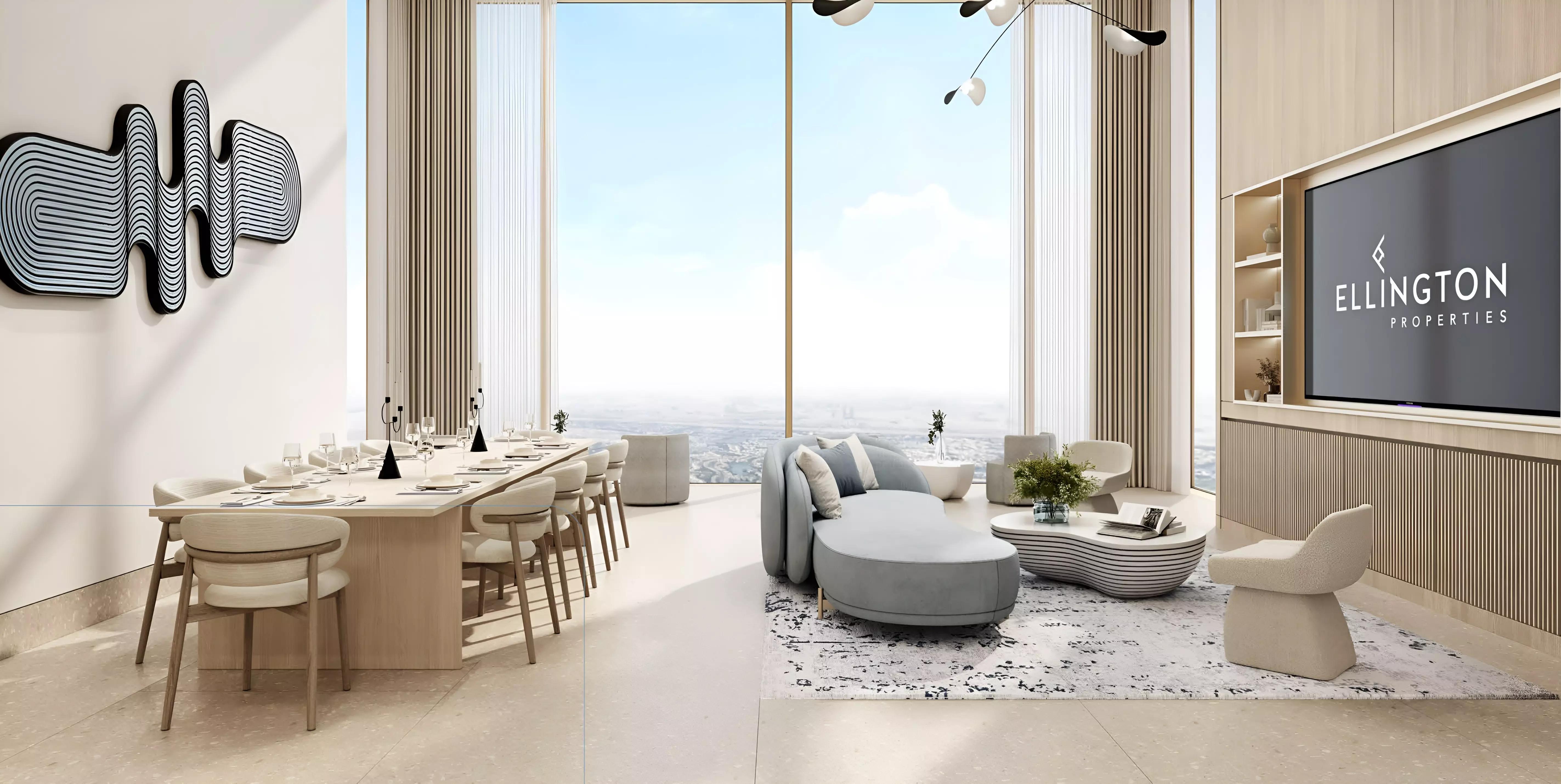 UH East bedroom interior, Upper House development Dubai