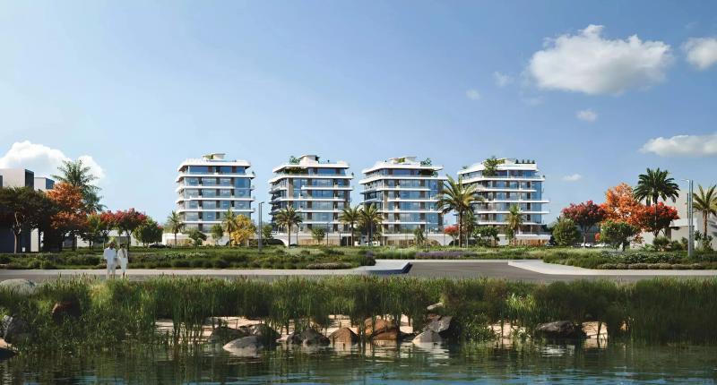 Gate Eleven Residences exterior facade view, District 11, Mohammed Bin Rashid City, Dubai