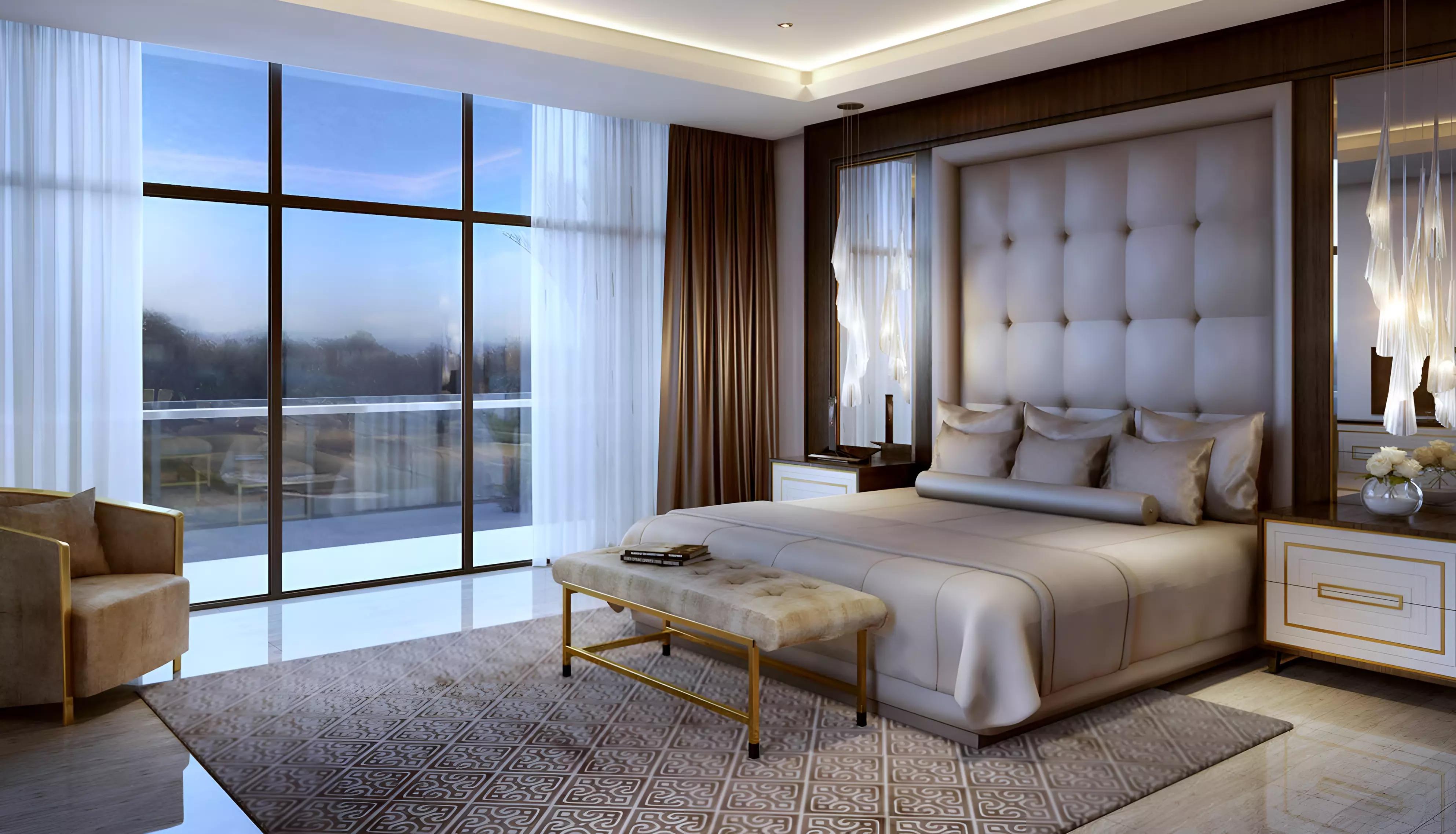 Violet 4 townhouse kitchen interior, Damac Hills 2, Dubai