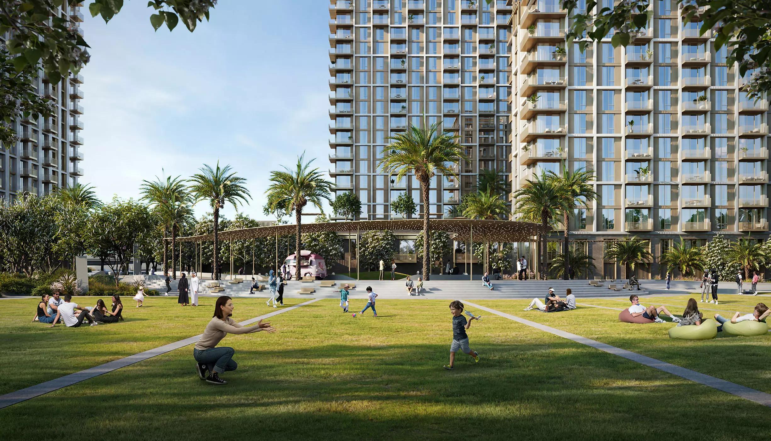 Aeon exterior view overlooking Dubai Creek waterfront