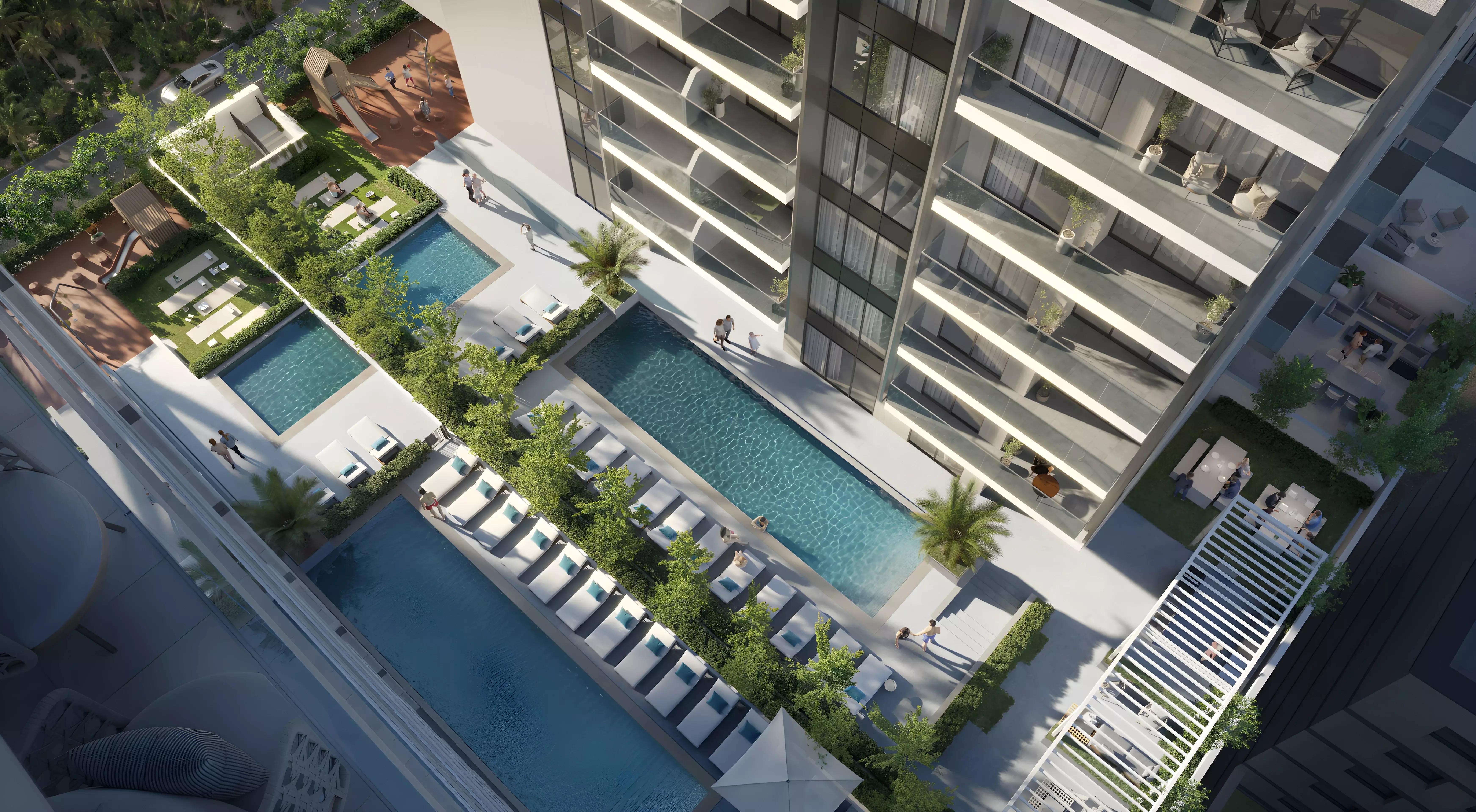 Interior apartment finish sample at Lum1nar Tower 2, Object 1, Dubai