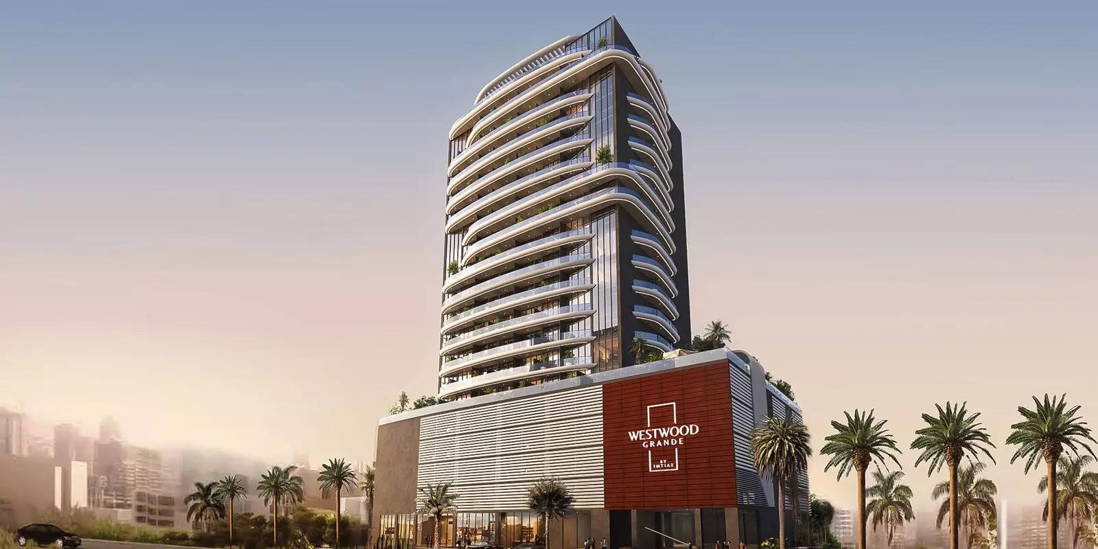 Westwood Grande Phase 2 exterior facade, JVC, Dubai