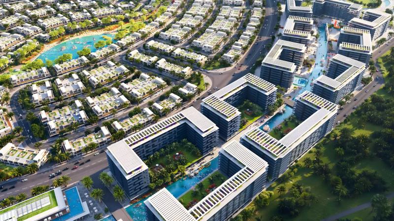 Damac Riverside Views Royal 1 exterior building facade, DIP 2, Dubai