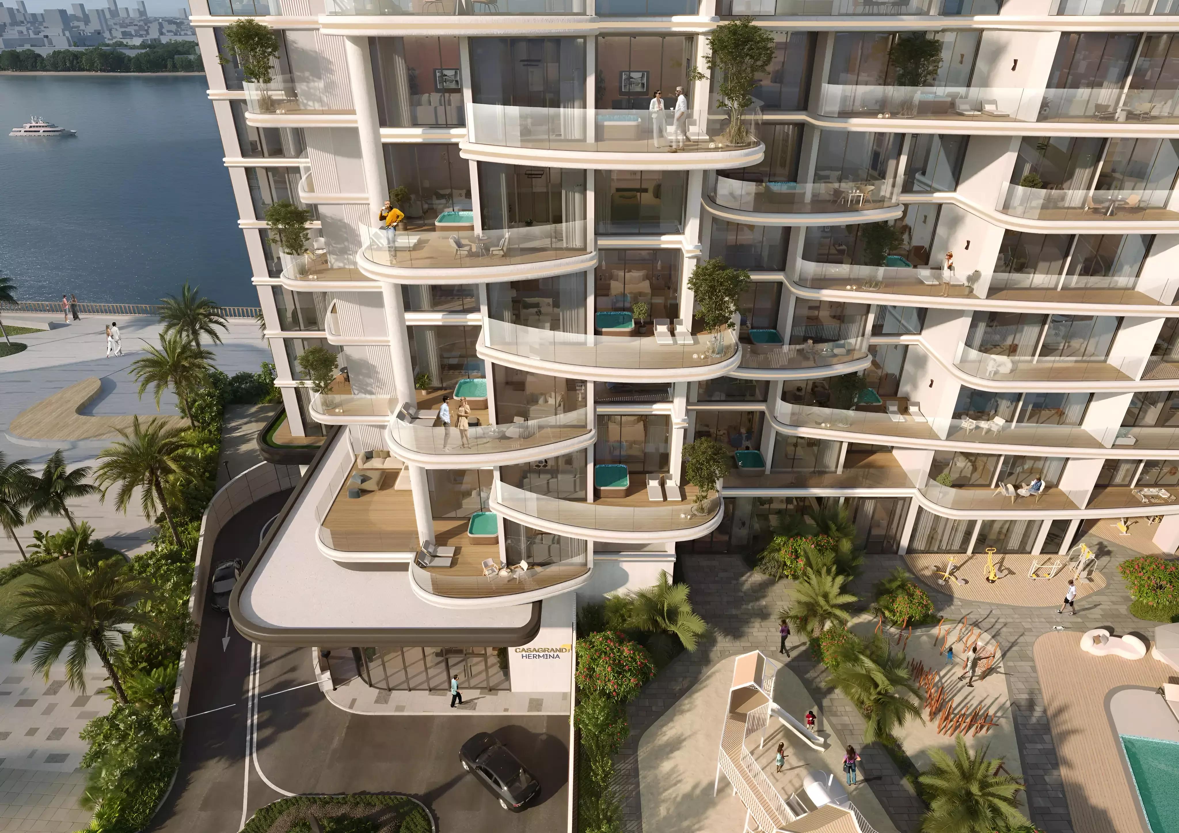 Casagrand Hermina building amenity space, Dubai Islands
