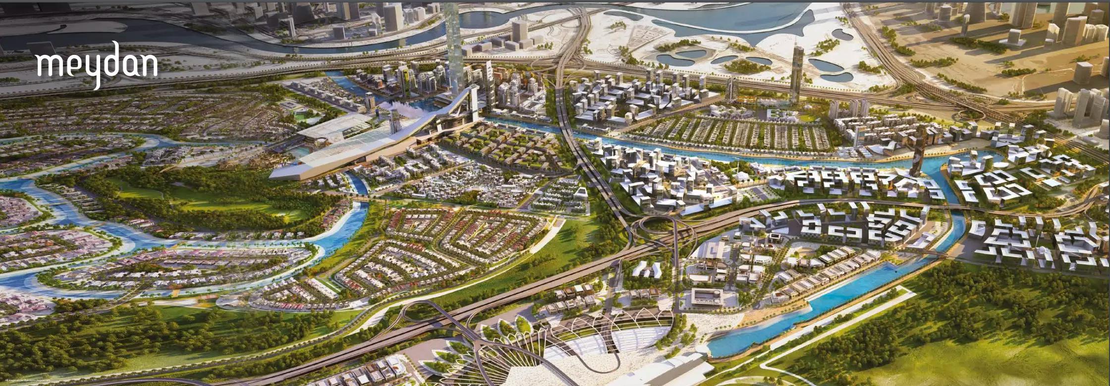 Azizi Riviera master plan showing Riviera 15 building location, Meydan, Dubai