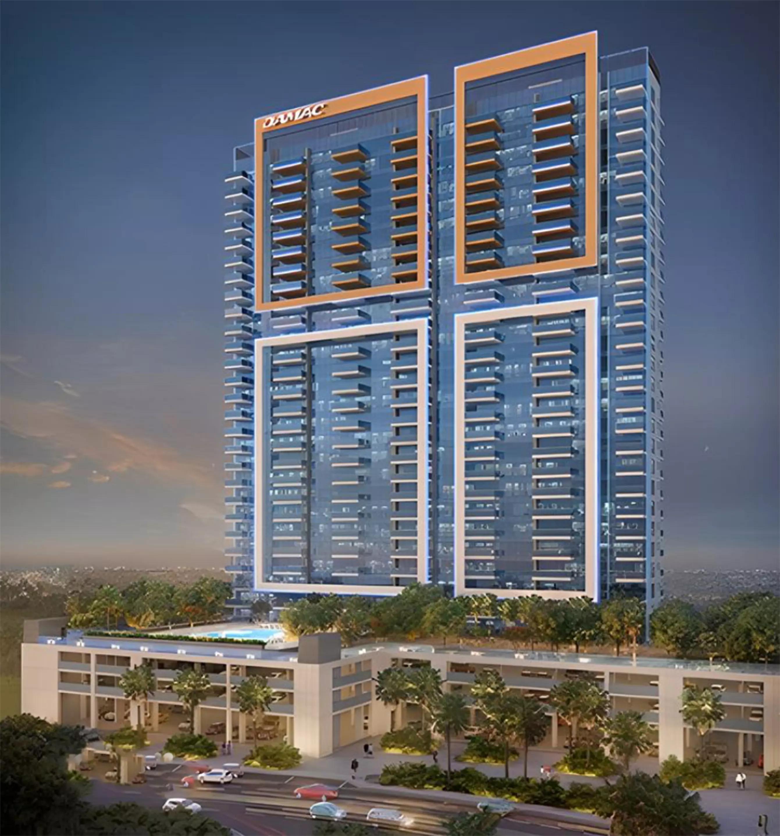 Golf Gate 2 apartment interior living space, DAMAC Hills