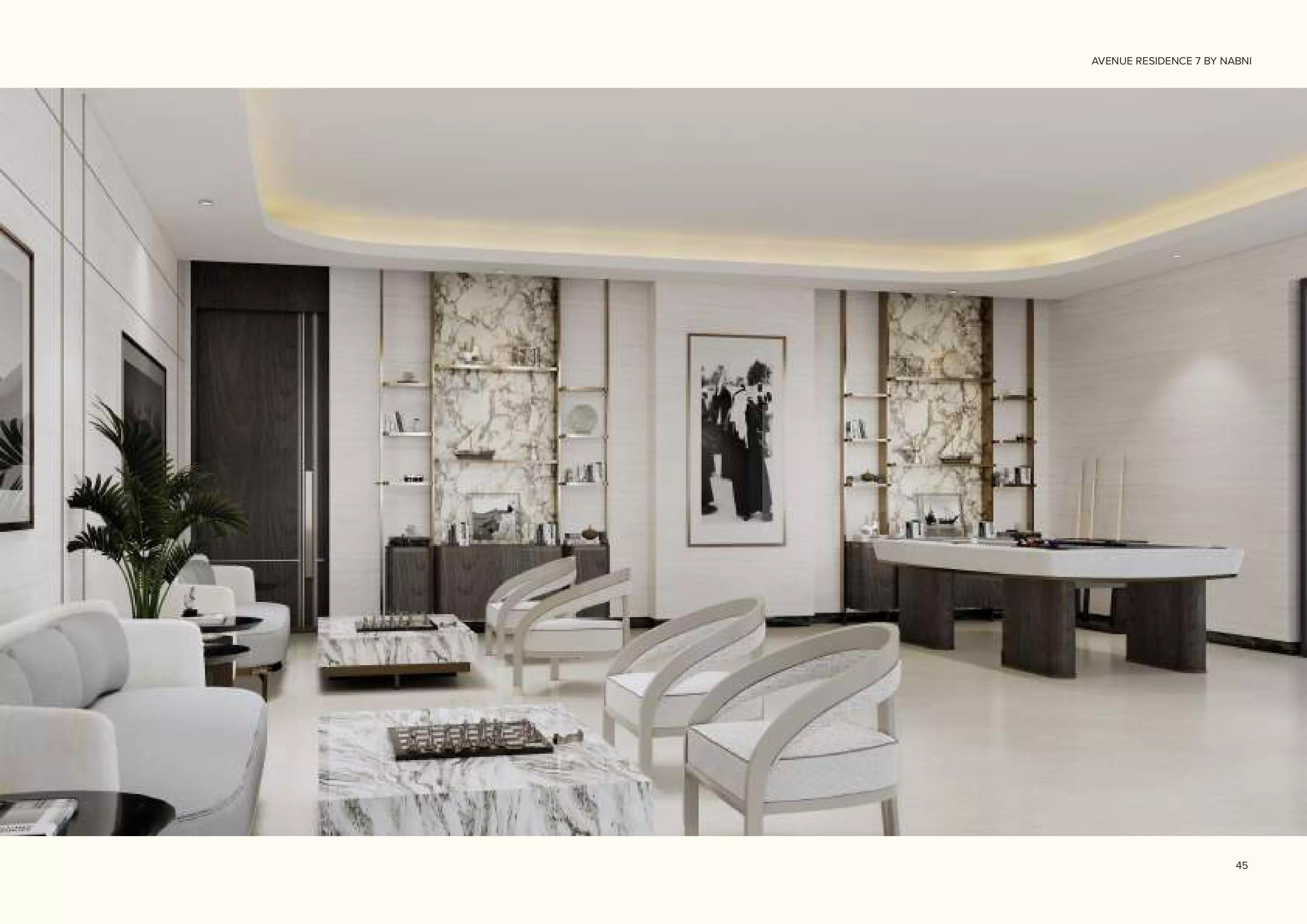 Gymnasium interior at Avenue Residence Phase 7, Al Furjan