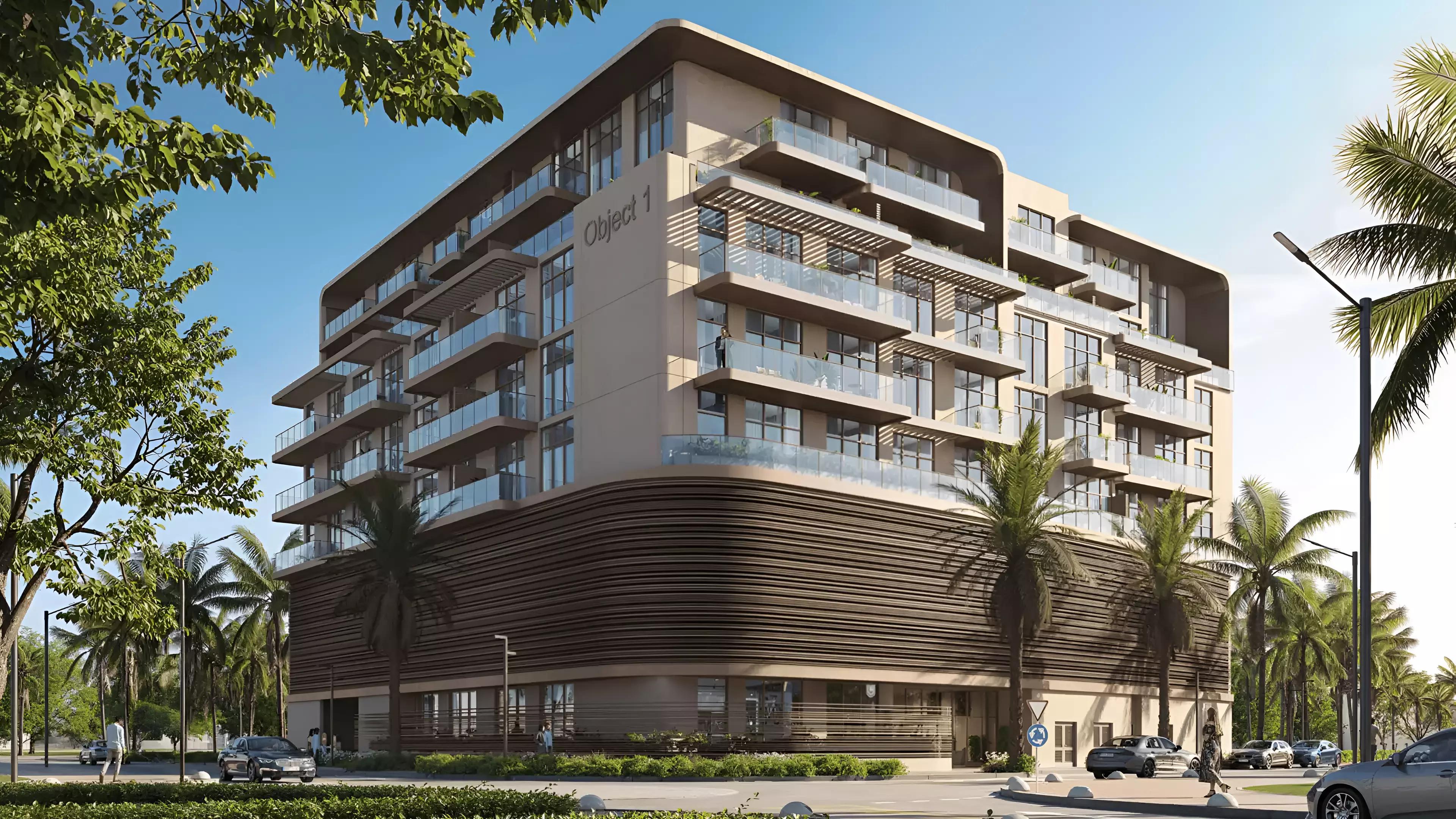 S1LVA Park Living exterior facade view, Jumeirah Village Triangle, Dubai