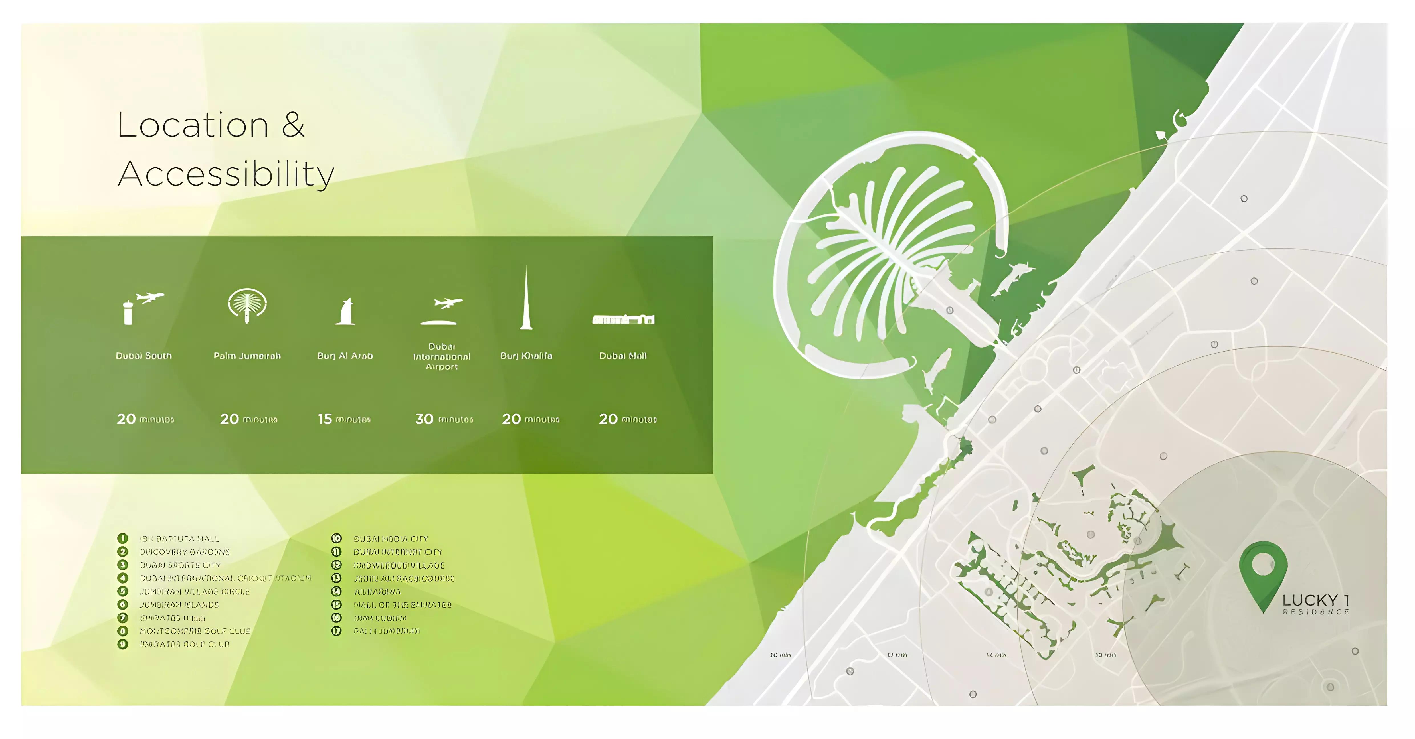 Lucky 2 Residence master plan and site layout, District 10 JVC