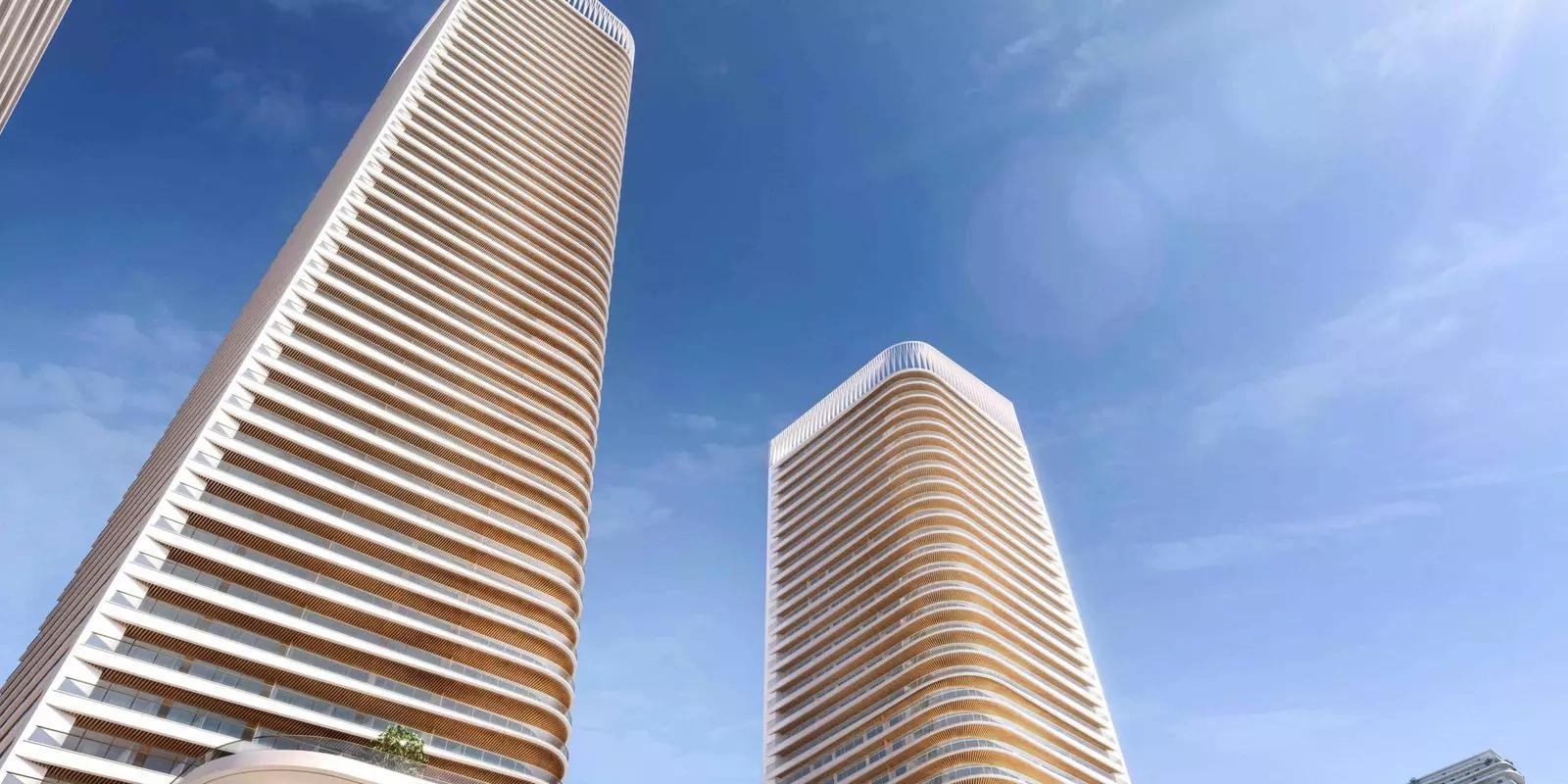 Grand Bleu Tower apartment interior living area