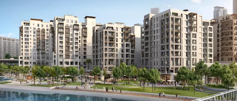 Mangrove by Emaar exterior facade at Creek Beach, Dubai Creek Harbour