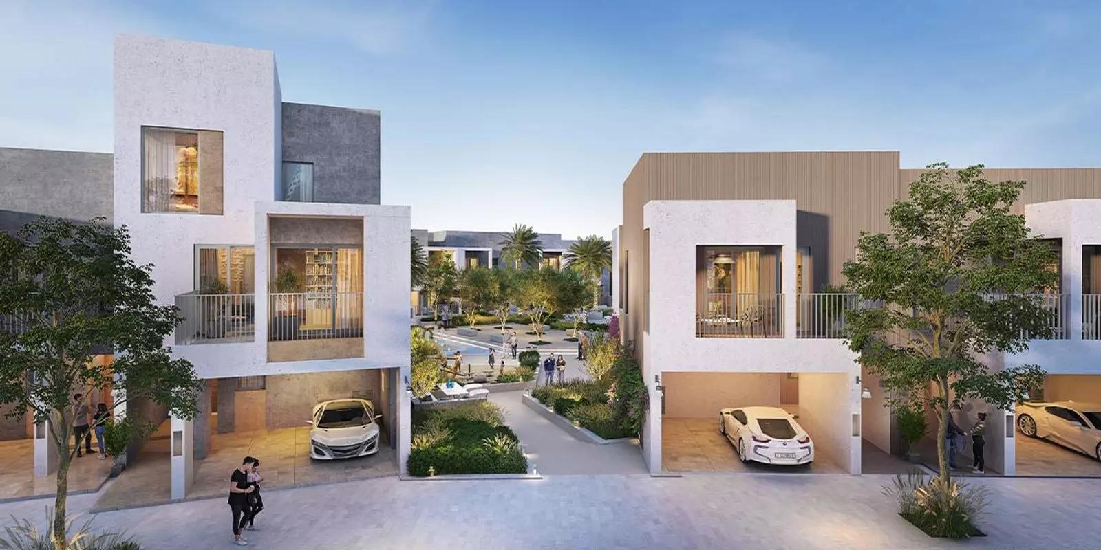 Bliss Phase 2 shared pool and outdoor amenity area, Arabian Ranches 3, Dubai