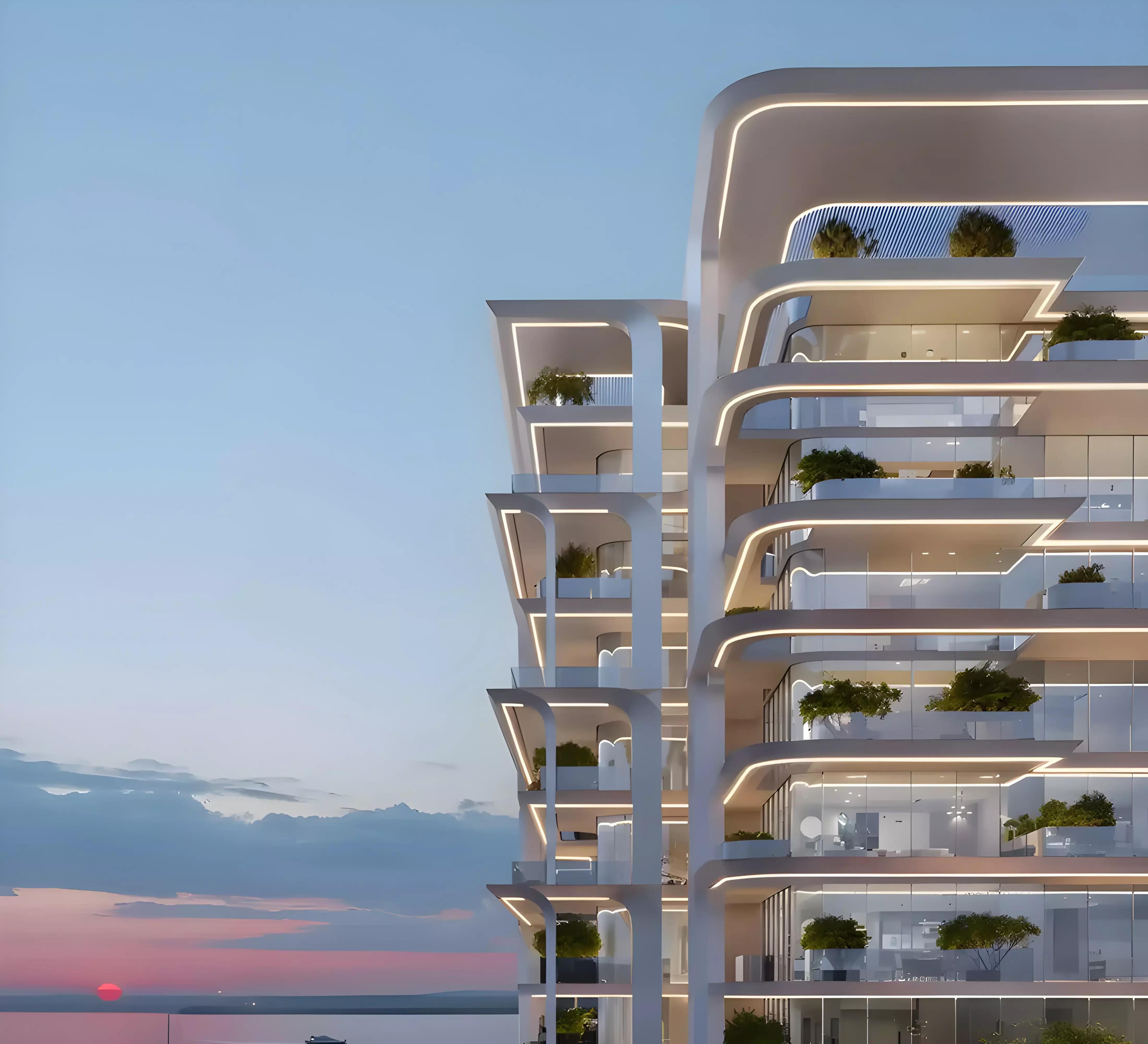 Elle Residences apartment interior finish, Dubai Islands