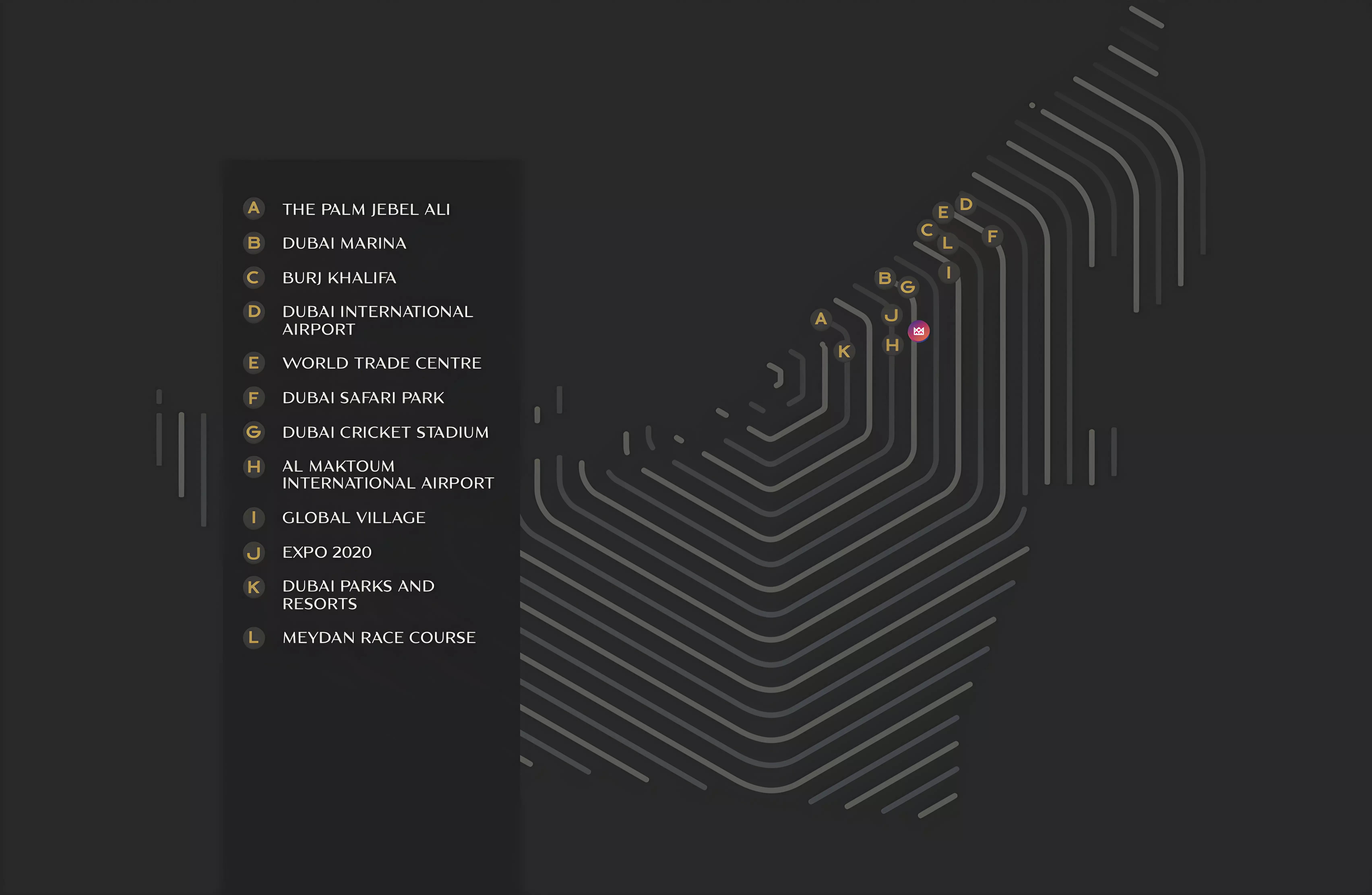 Master plan layout of Marquis Horizon at The Pulse, Dubai South