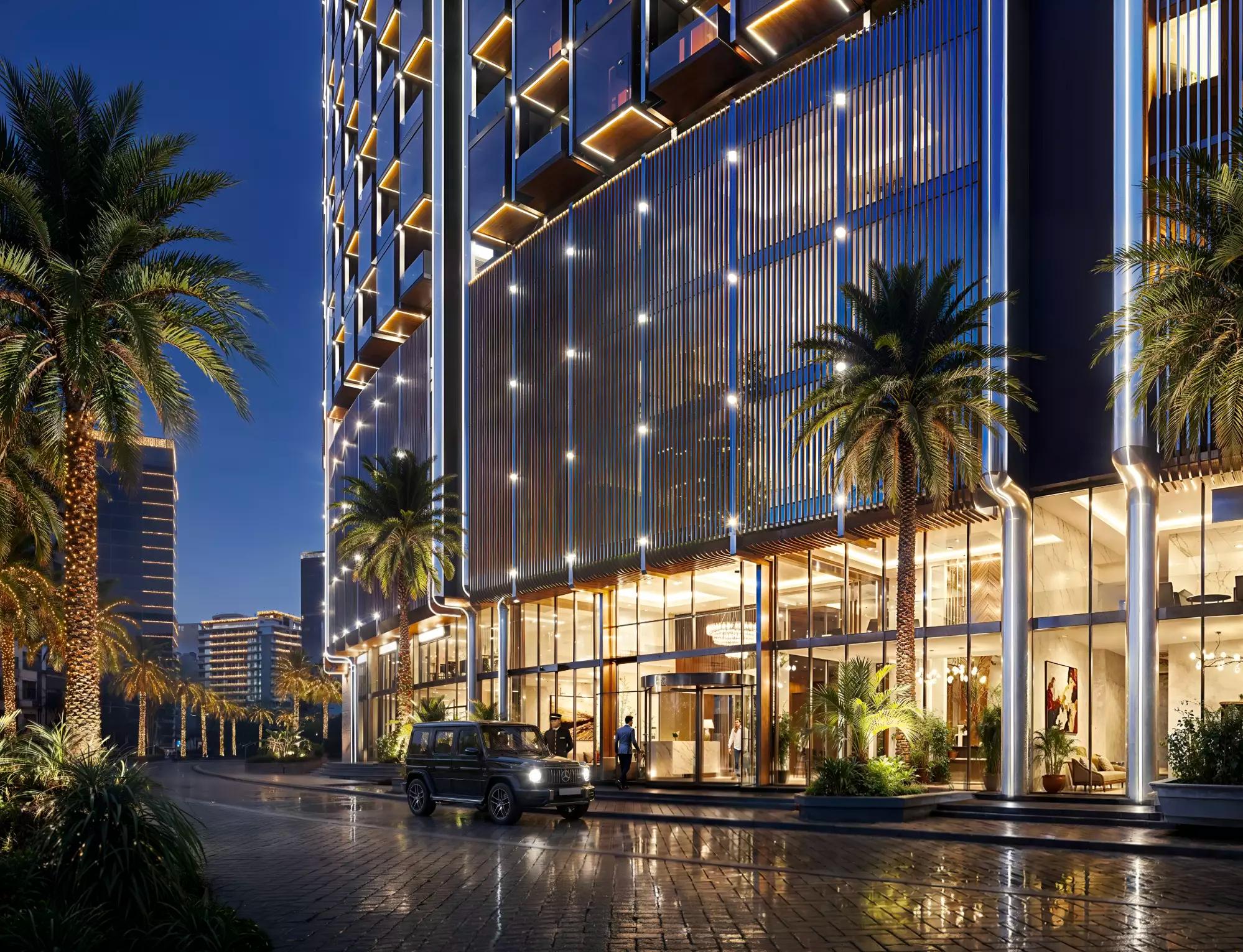 Binghatti Wraith indoor swimming pool amenity, Al Jaddaf, Dubai