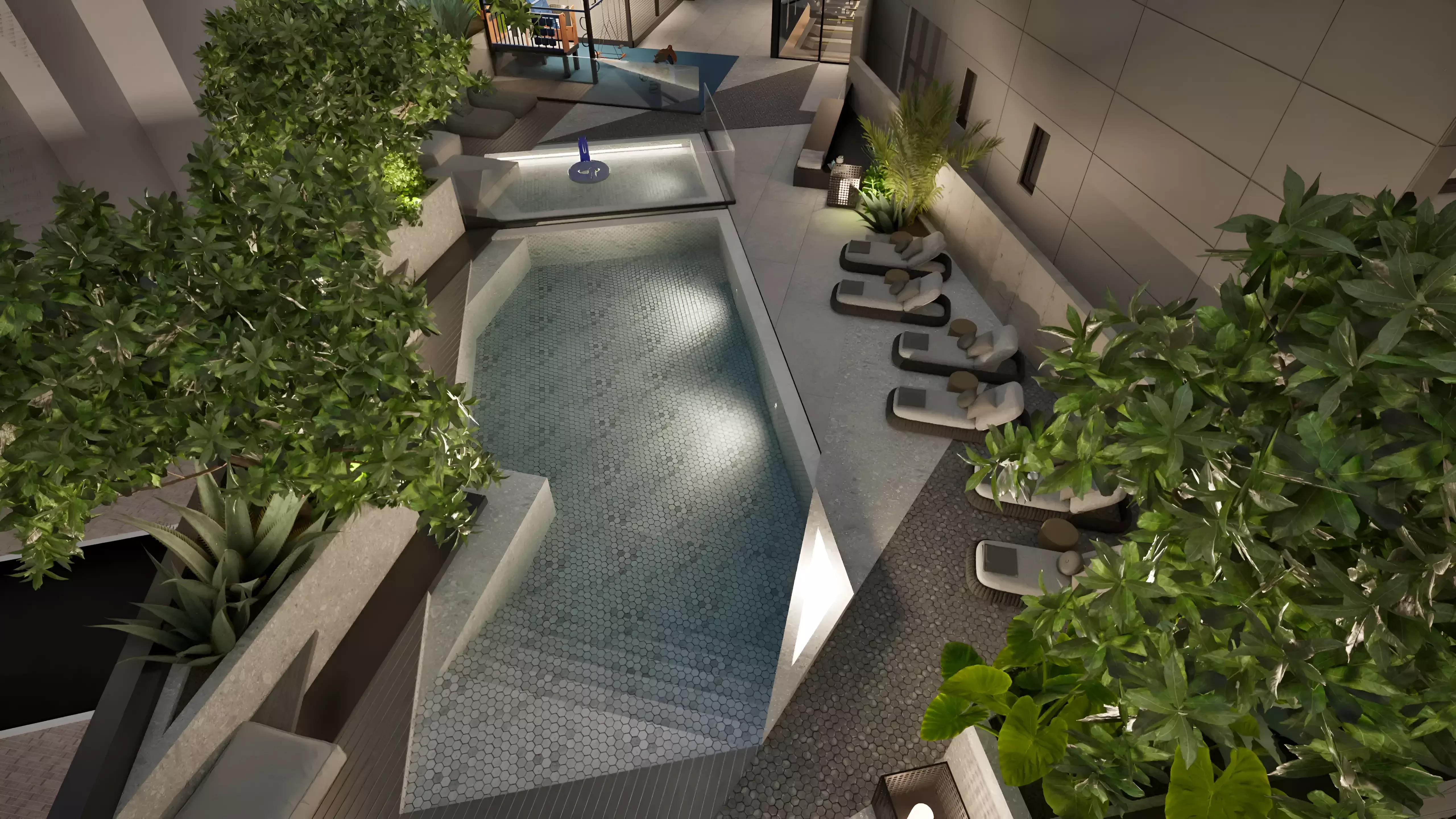 Esplora apartment building street-level view, JVC District 18, Dubai