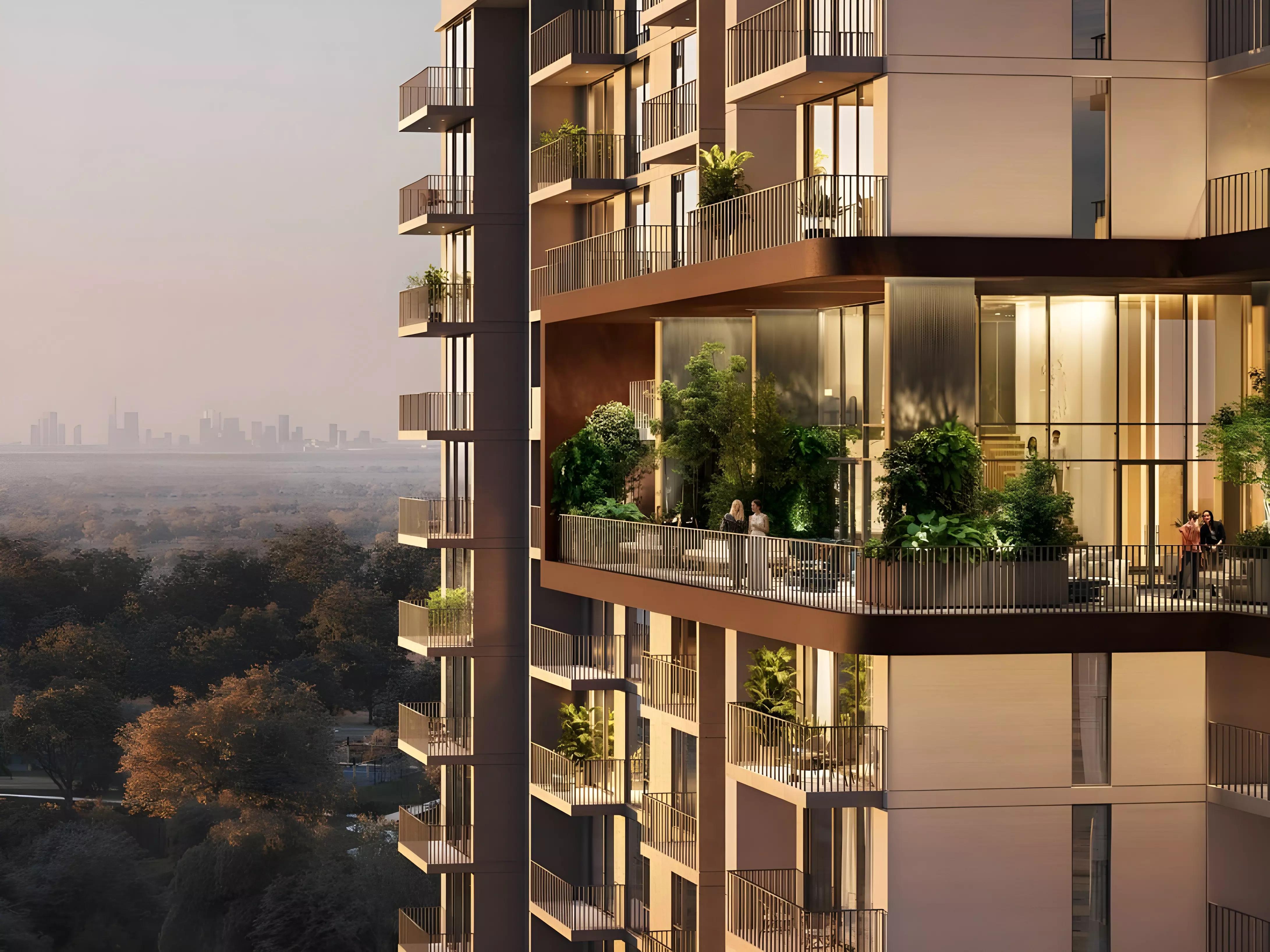 Distrikt at Ghaf Woods interior living space, Dubai Land, Dubai