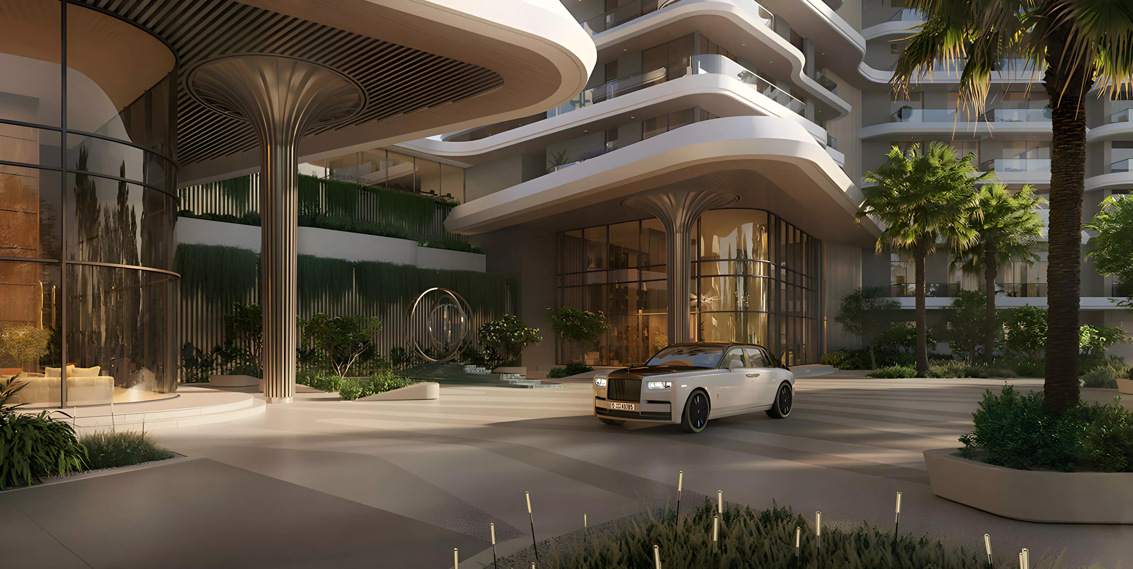 Verdes by Haven community park and walkway view, Haven By Aldar, Dubai