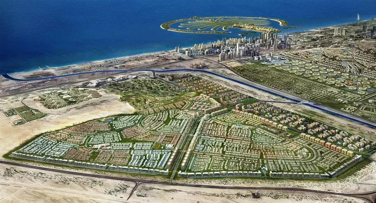 Equiti Home master plan layout, Al Furjan, Dubai