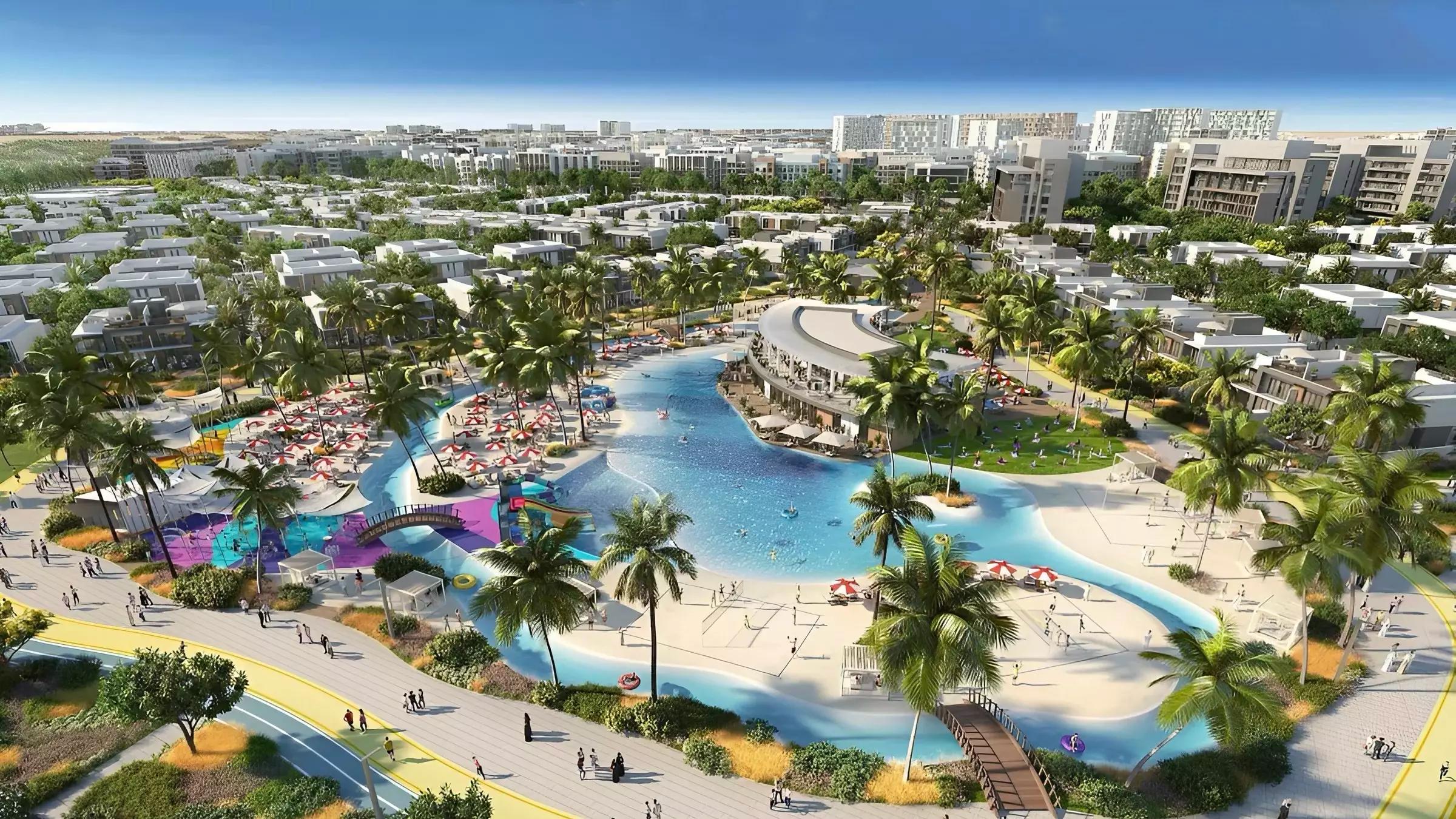 South Park Residences exterior building render, Dubai Industrial City