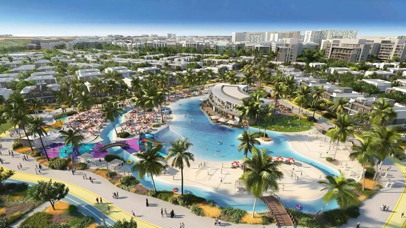 South Park Residences exterior building render, Dubai Industrial City