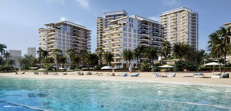 Bay Grove Residences Phase 2 exterior tower view, Dubai Islands