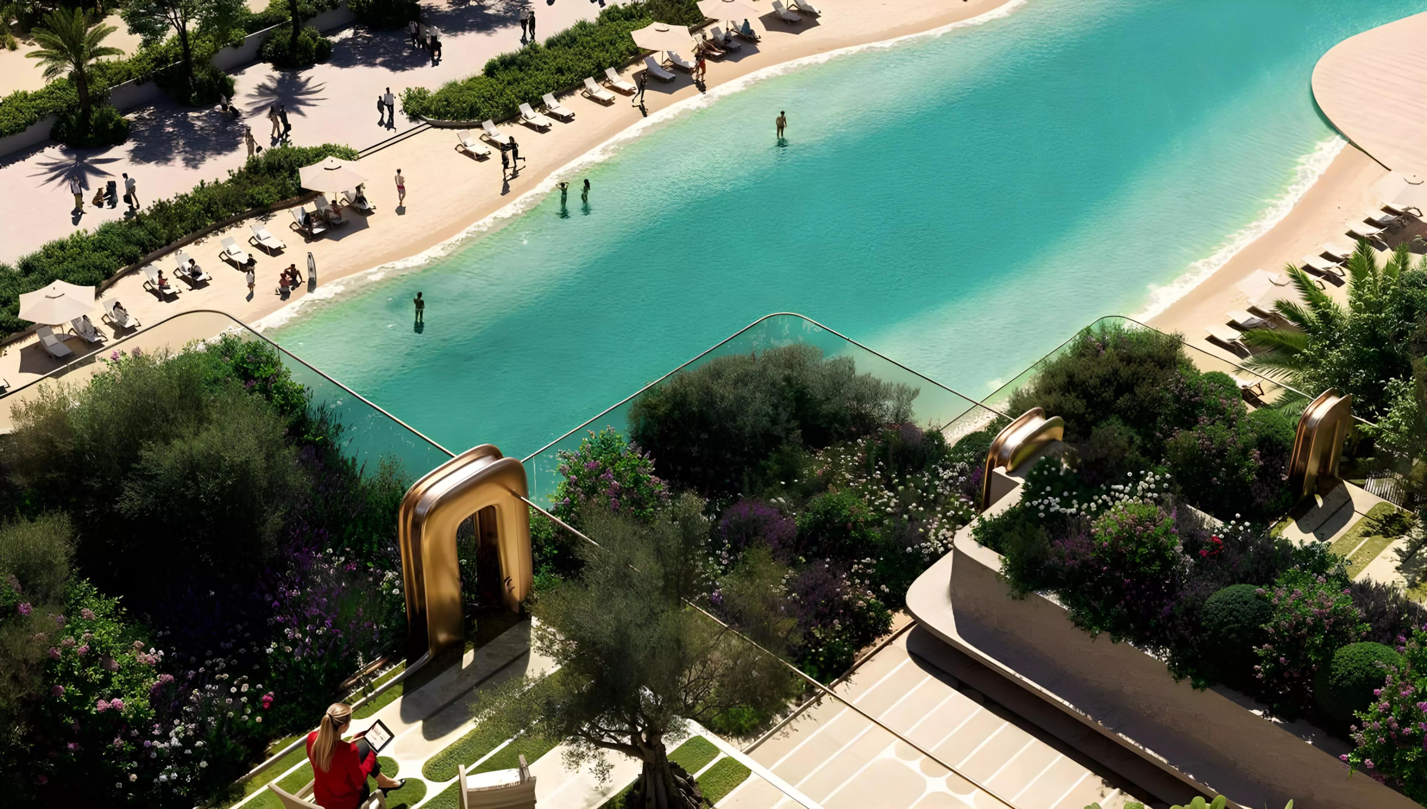 The Symphony development view, Bukadra, Dubai