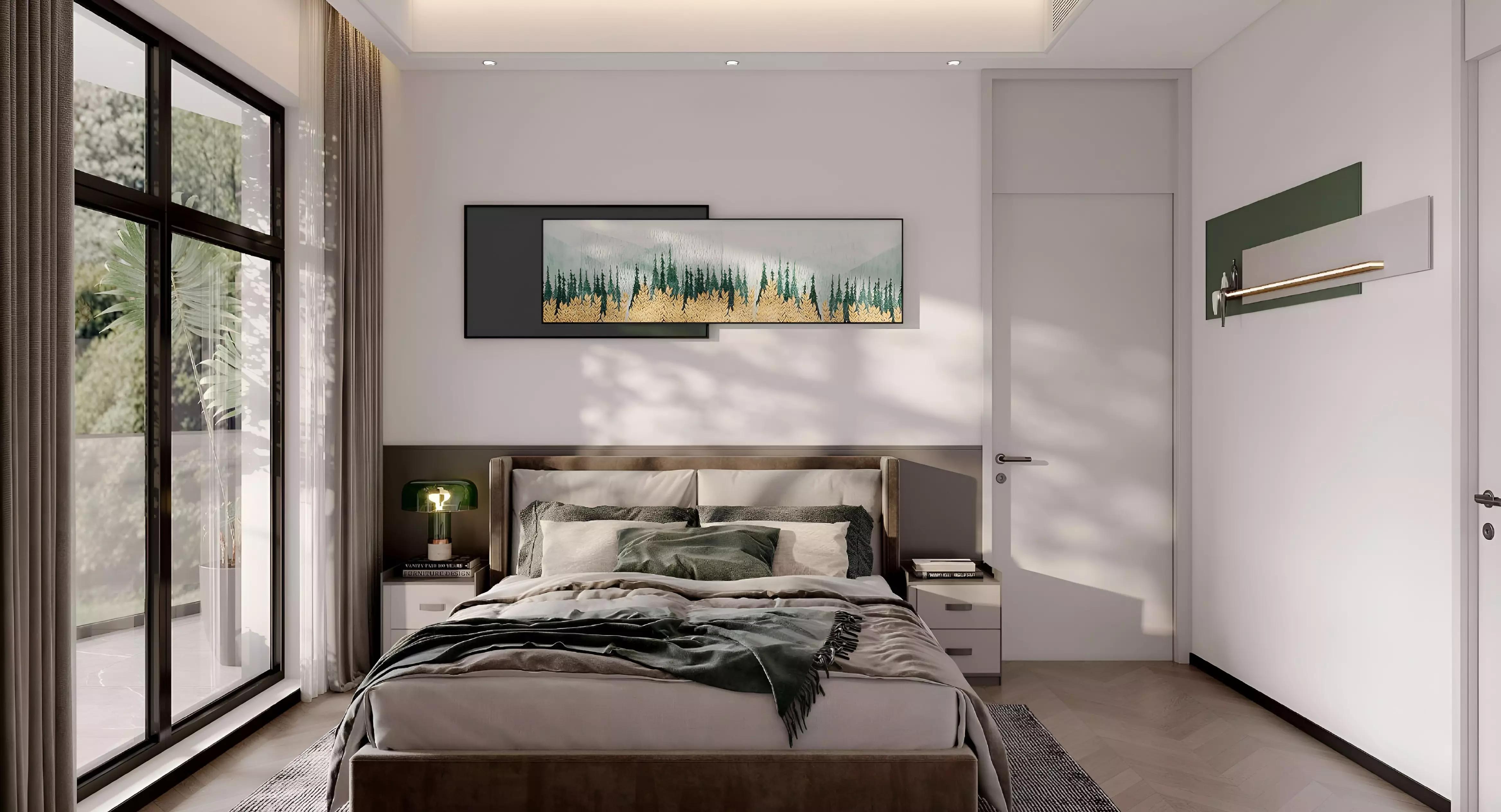 Forest City Tower amenity deck and pool area, Majan, Dubai
